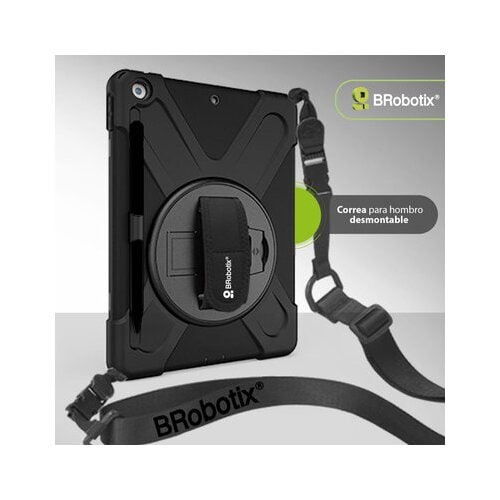 BRobotix FUNDA P/IPAD 10.2 CON CORREA Y - imagen 4