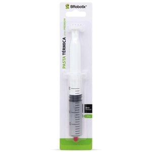 BROBOTIX PASTA TERMICA TUBO DE 20 GRAMOS - Disipador CPU Escritorio Ventilador Mother Board Ventilador- Dispensador Jeringa