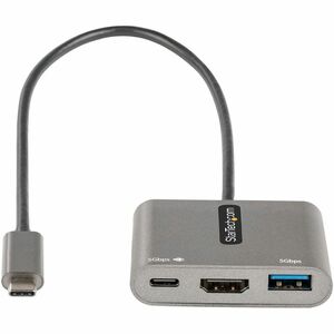 StarTech.com ADAPTADOR MULTIPUERTOS USBC A HDMI DE 4K PD 3.0 USB 3.0 - imagen 3