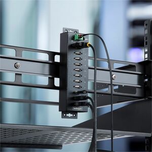StarTech.com HUB CONCENTRADOR USB 2.0 DE 10 PUERTOS USB INDUSTRIAL - imagen 8
