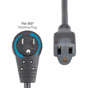 StarTech.com CABLE EXTENSION ALIMENTACION 3M NEMA 5 15P A NEMA 5 15R - imagen 3