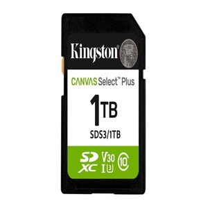 Sdxc Memoria Kingston 1tb      Canvas Select Plus Gen3 150mb/S C10 Uhs-I U3 V30
