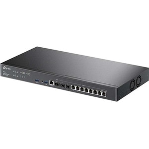 Omada ER8411 Router - 8 Puertos - 8 WAN Port(s) - Puerto de gestión - 3 - Ethernet de 10 gigabits - Montable en bastidor - 5Año(s)