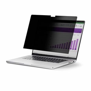 Filtro de Privacidad Táctil 16:10 para Laptop de 15.6in - Protector - Anti Luz Azul - Antibrillo - Ángulo de Visión de +/-30° - de Voltear hacia Arriba