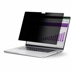 Filtro de Privacidad Táctil 16:10 para Laptop de 15.6in - Protector - Anti Luz Azul - Antibrillo - Ángulo de Visión de +/-30° - de Voltear hacia Arriba