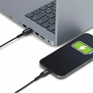 Cable Cargador USB-A a USB-C de 1m - Cable Adaptador USB-A a USB Tipo C - 3A - Cable de Carga y Sincronización - USB 2.0 - Recubrimiento de TPE - M/M - Negro