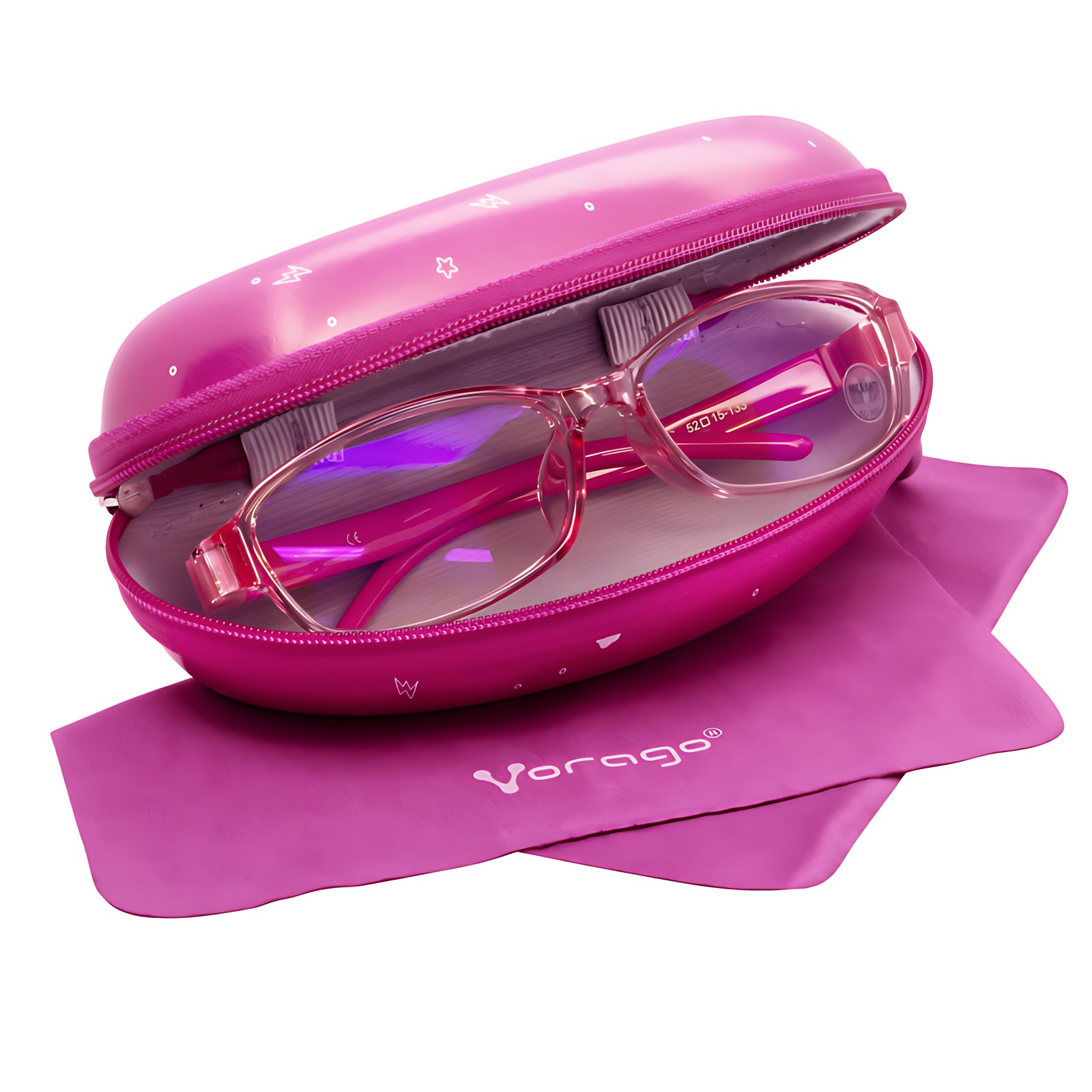 Lentes Vorago Kg-200 – Rosa Marco – Kids