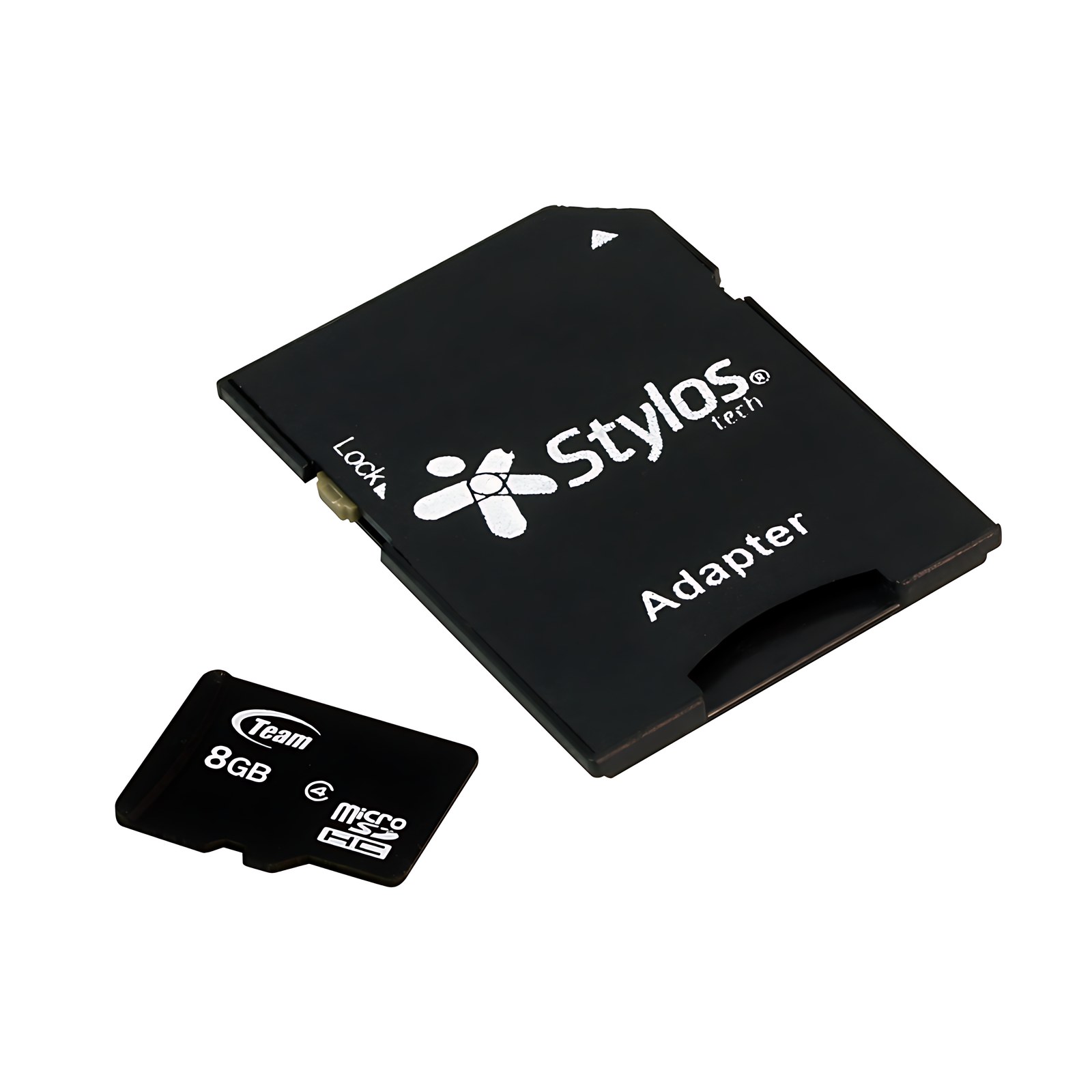 microSDHC Stylos - 8GB - Class 10/UHS-I (U1) - 13MB/s Leer - 5MB/s Escribir - 1Año(s) Garantía