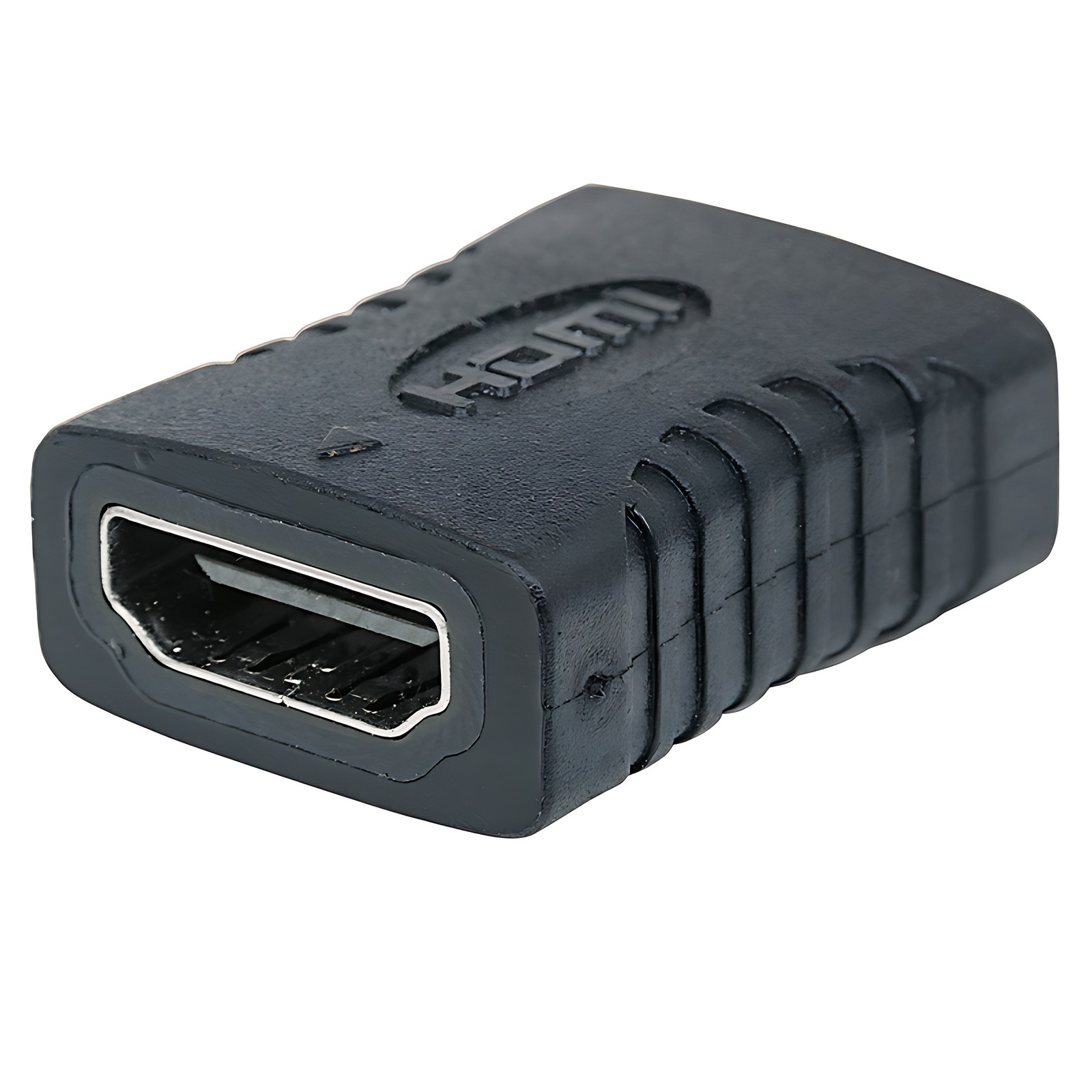 Cople Hdmi Hembra A Hembra – 3840 X 2160 Supported – Oro Contacto – Negro