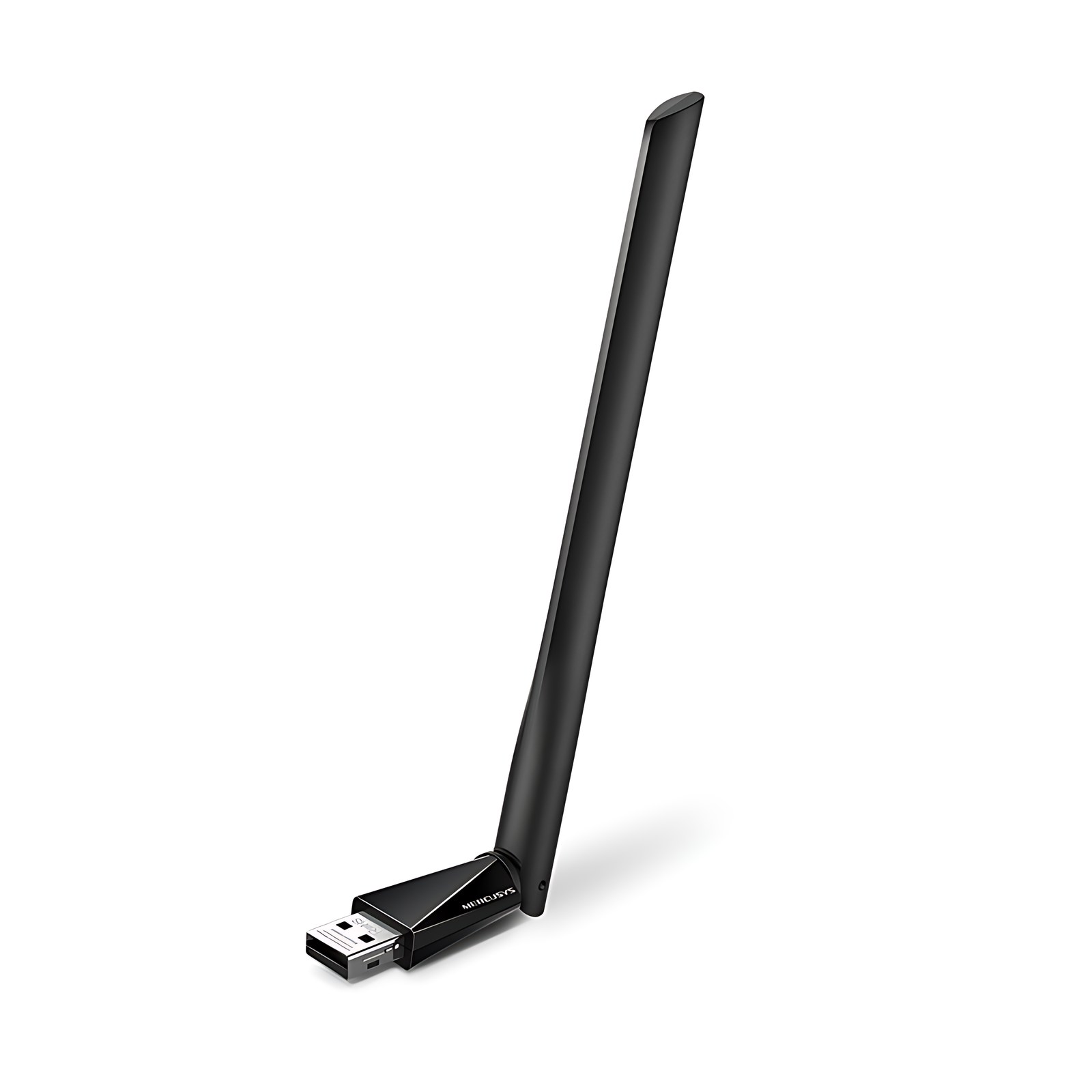 Mercusys Mu6h Ieee 802.11 A/B/G/N/Ac Banda Dual Adaptador Wi-Fi Para Computadora De Escritorio, Portátil, Router Inalámbrico – Usb 2.0 – 633mbit/S – 2.40ghz Ism – 5ghz Unii – Externo