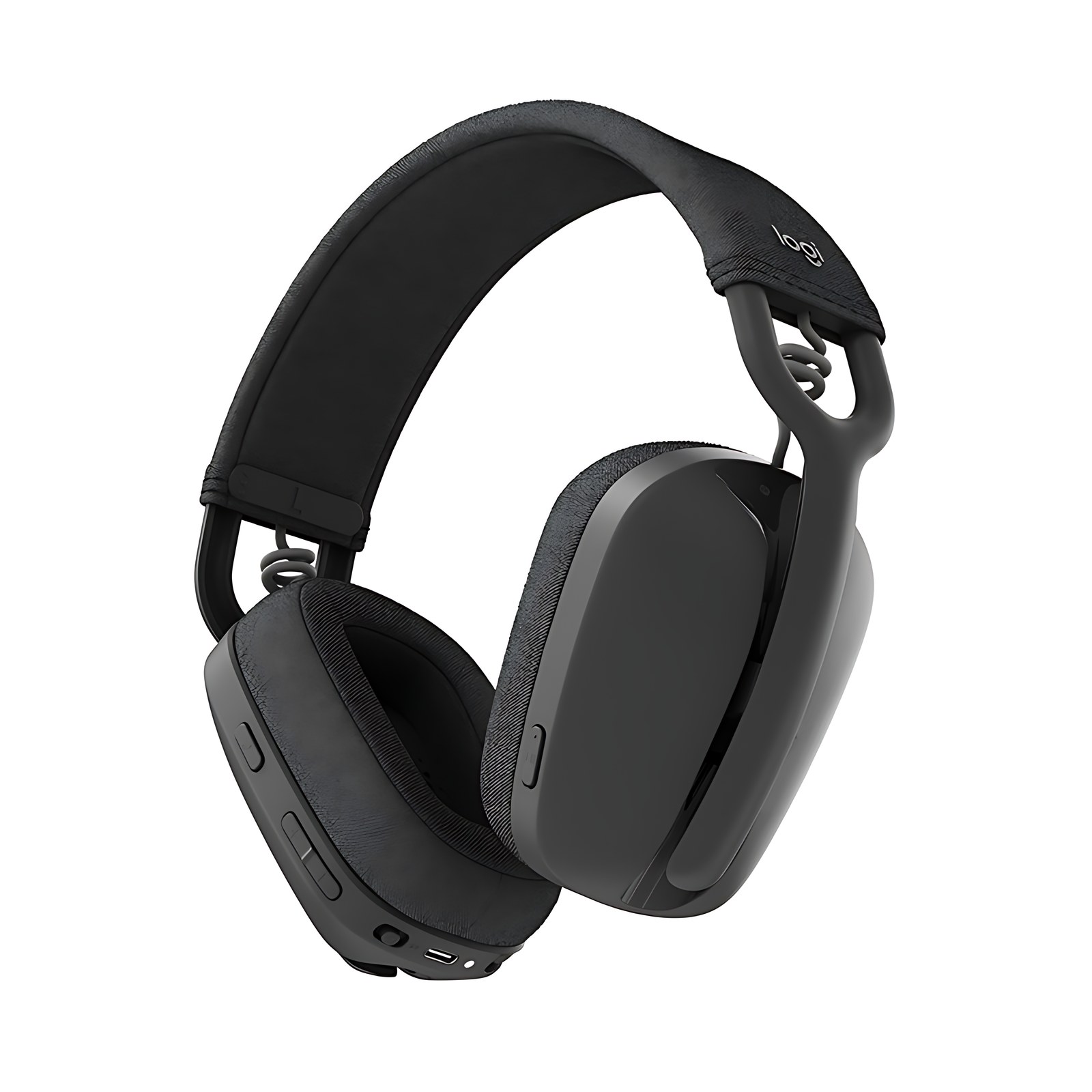 Auriculares Logitech Zone Vibe 100 Inalámbrico Sobre la oreja Estéreo - Grafito - Binaural - Cerrado - 3000cm - Bluetooth - 20Hz a 20kHz - Omnidireccional, Tecnología MEMS, Direccional, Función de cancelación de ruido ambiente Micrófono