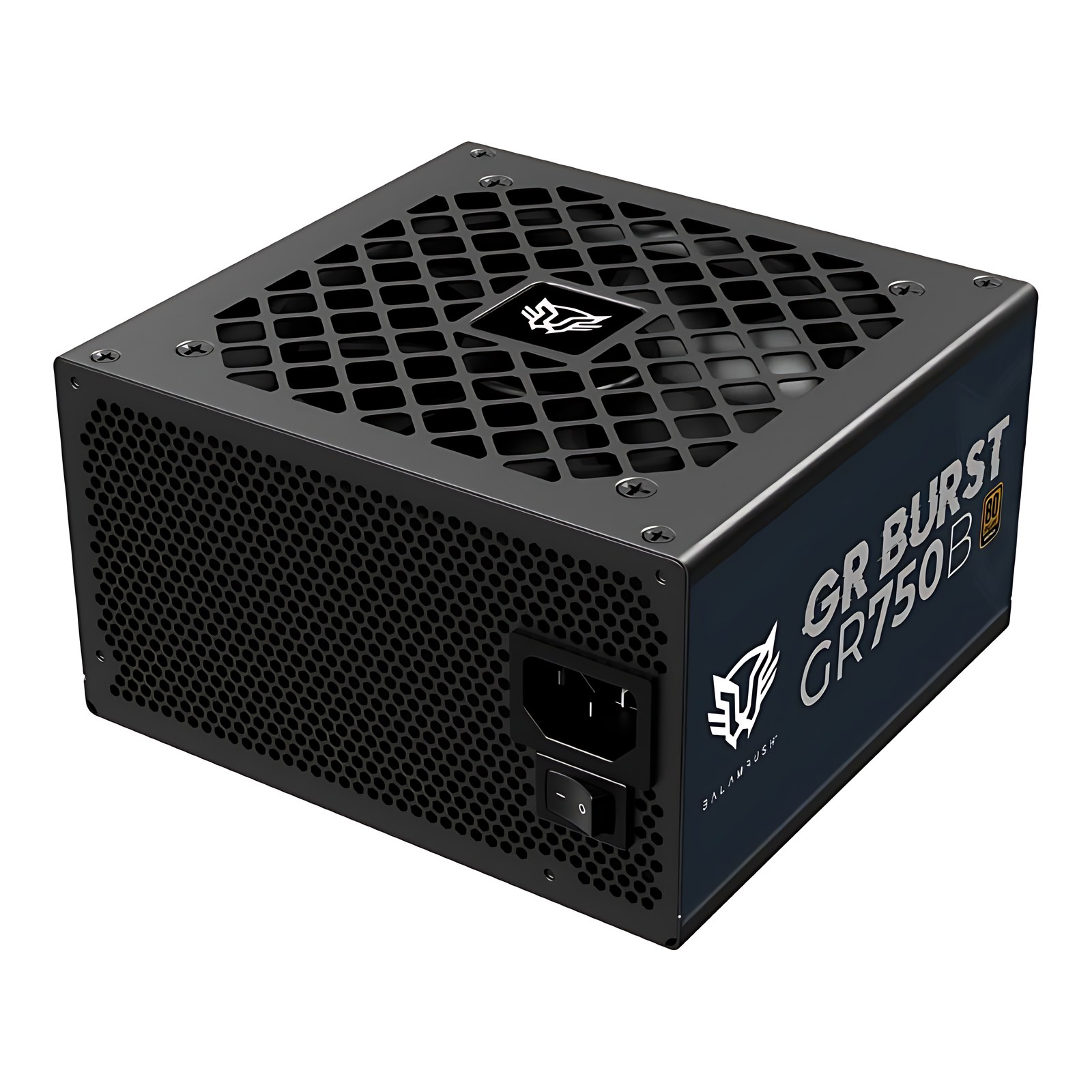 Fuente De Poder Gr Burst Gr750b Atx 750w / 80 Plus Bronze/ No Modular / Negro