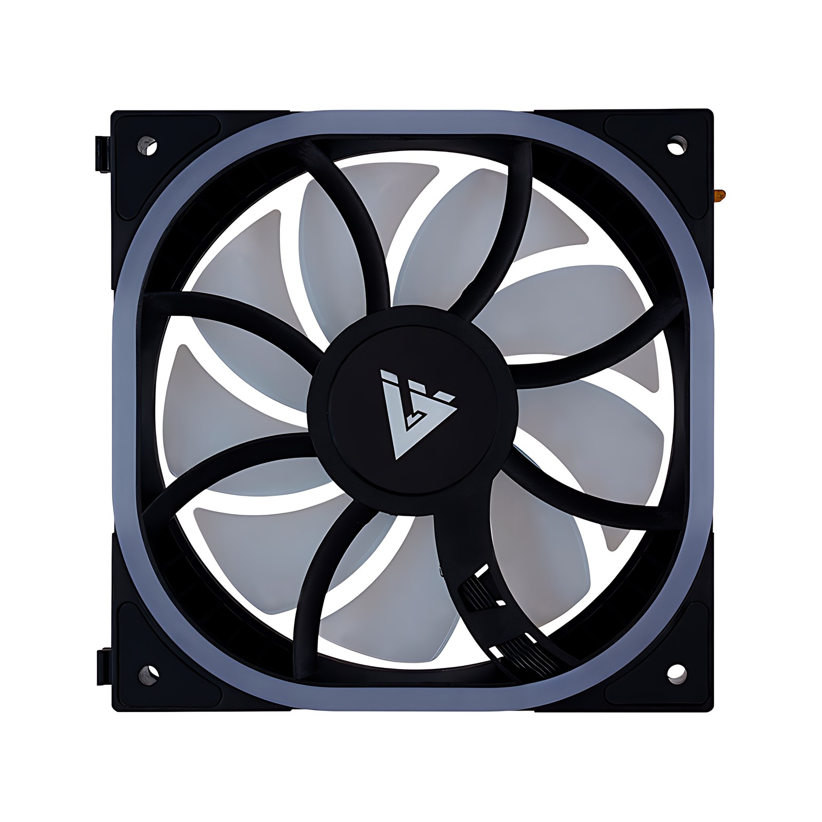 Game Factor Fg500 Modular Fan, 120mm, 58 Cfm, 1900 Rpm, Rgb, Compatible With Fg500 Black