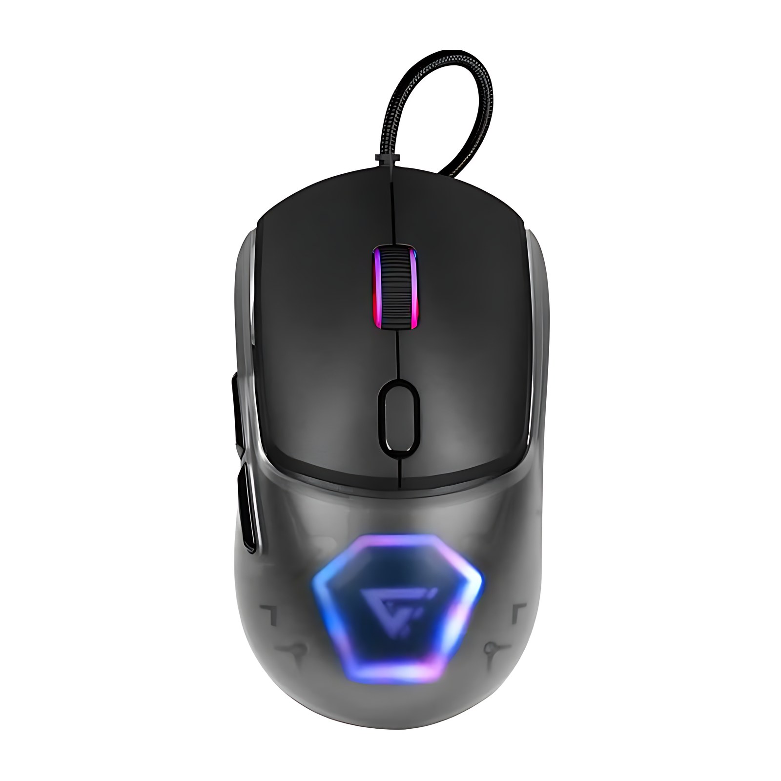 Mouse Game Factor Mog530/ Carcasas Intercambiable/ Pixart 3327/Blk