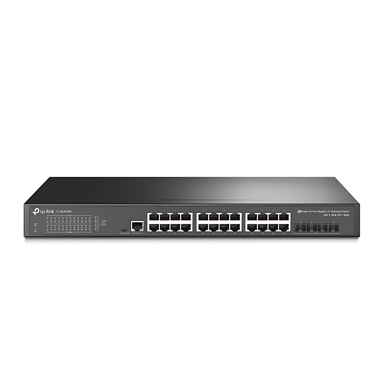 JETSTREAM 24-PORT GIGABIT L2 MANAGED SWITCH WITH 4 10GE SFP