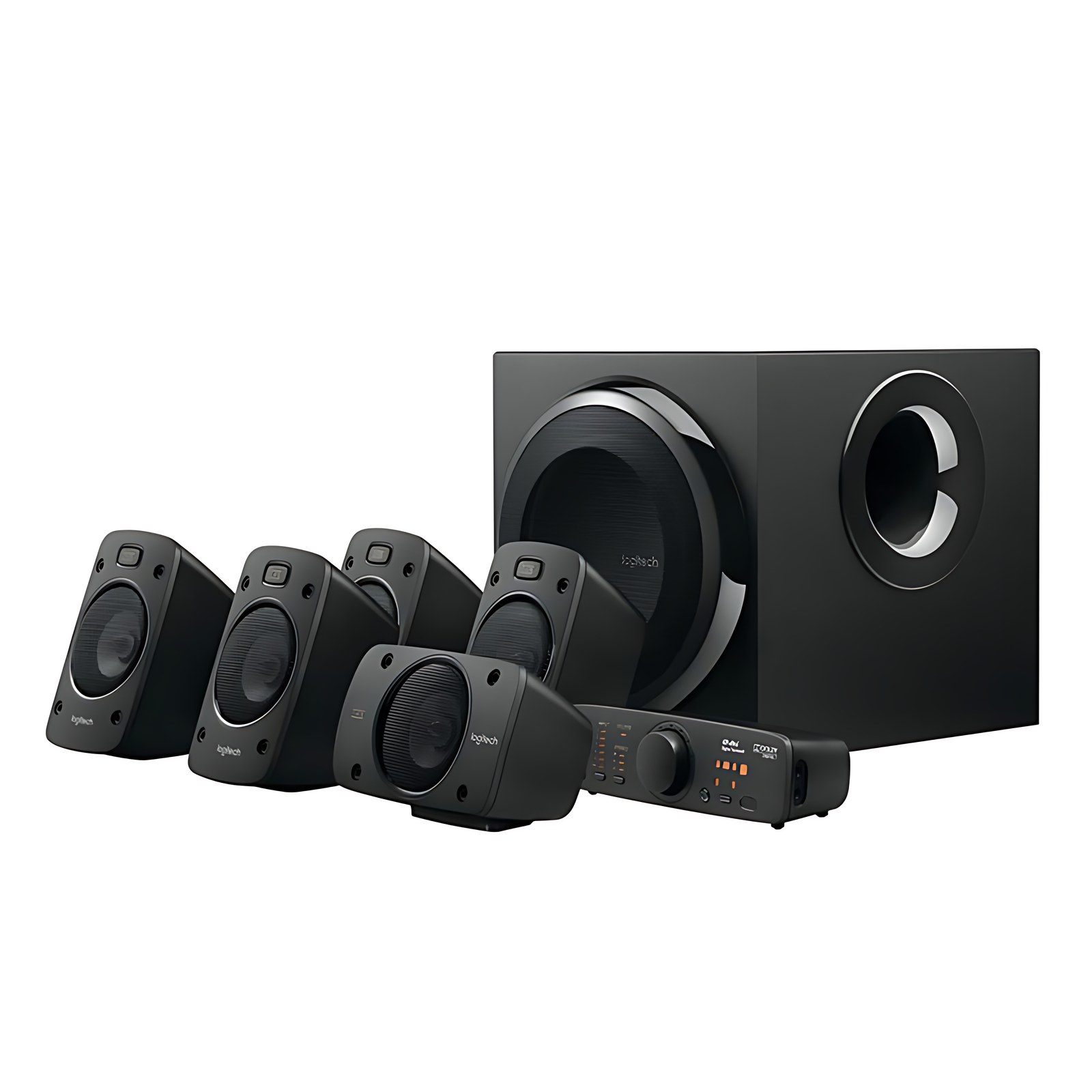 Bocinas Logitech Z906 5.1 Thx Rms Speakers Caja Maltratada