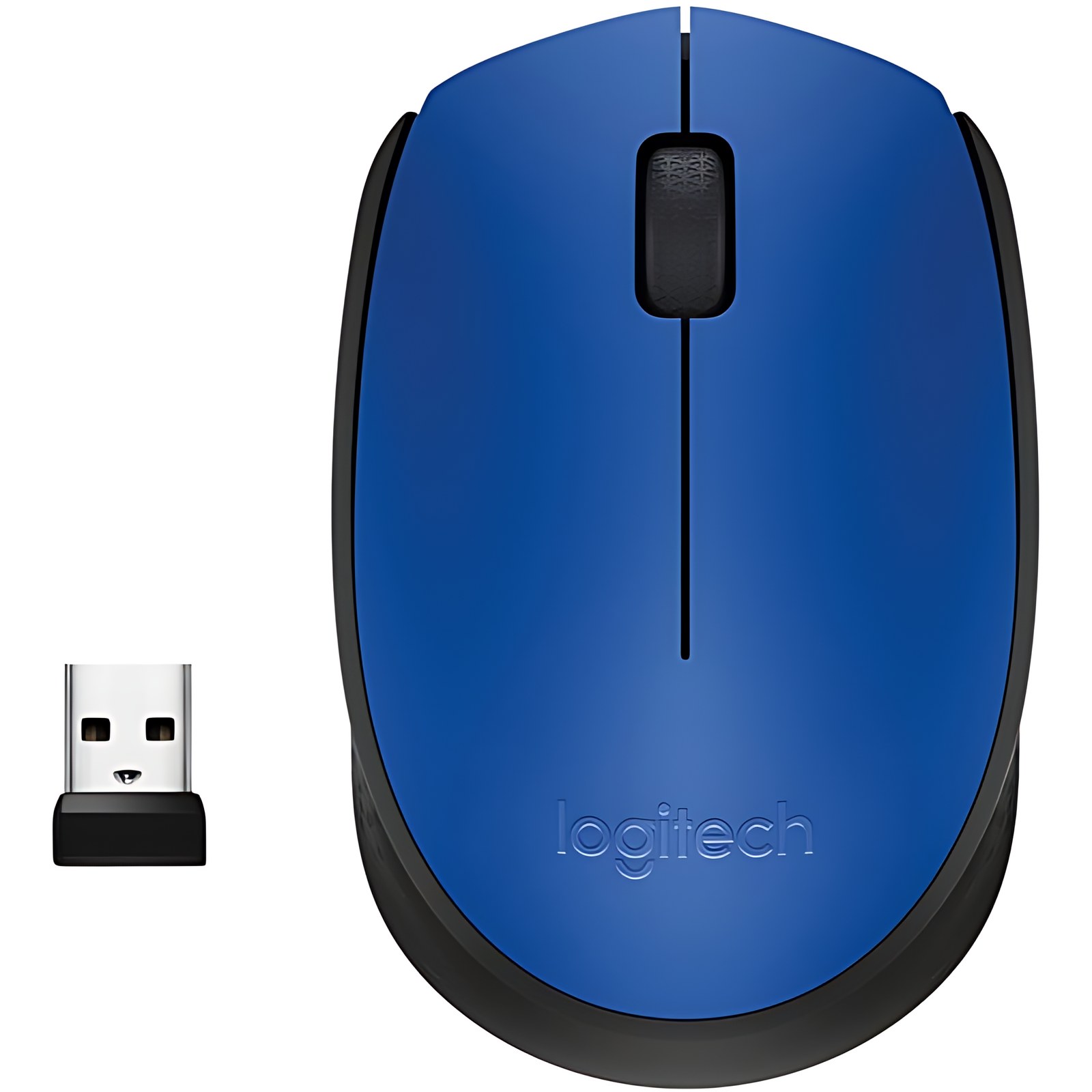 Mouse M170 Inalambrico Plug And Play Color Azul