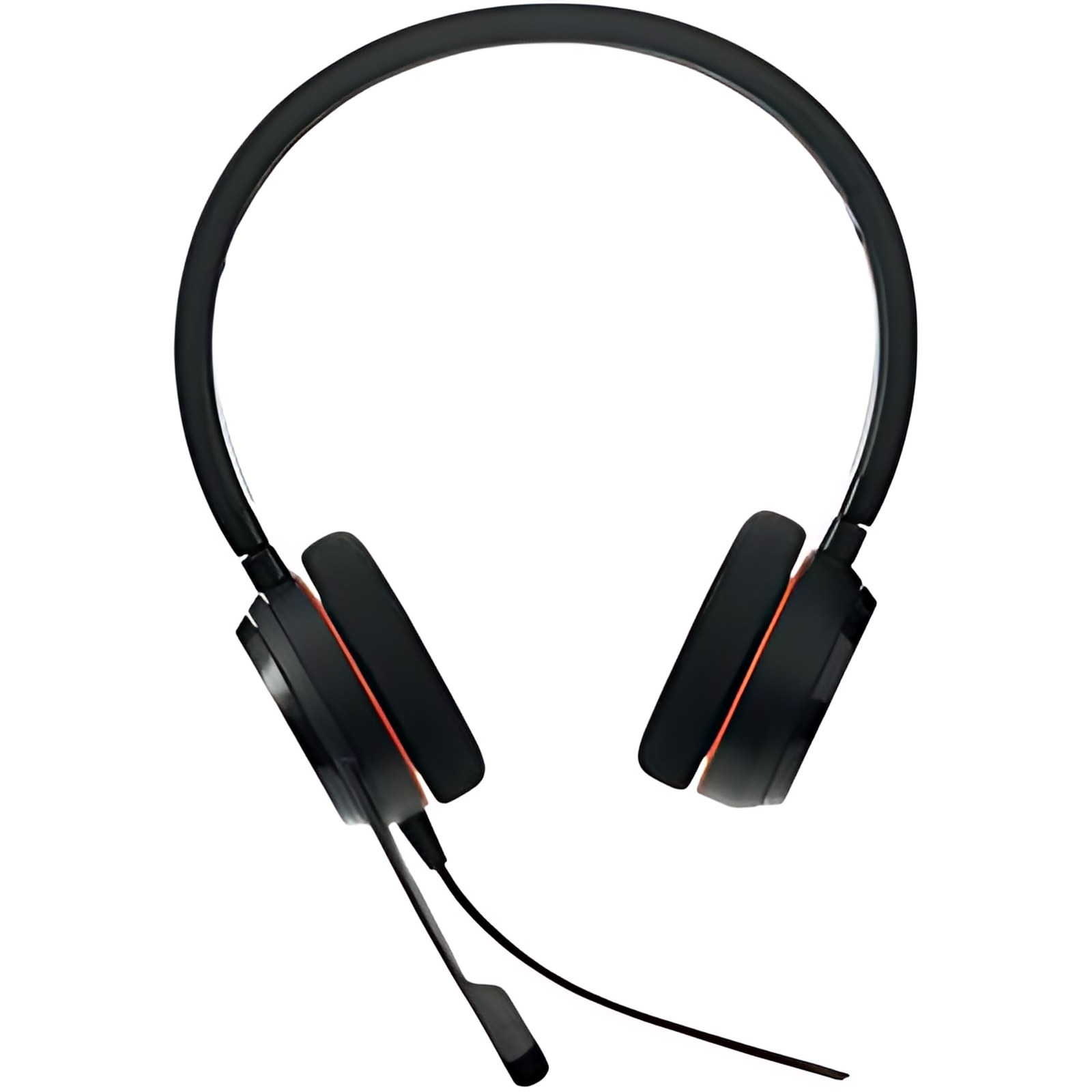 Auriculares Jabra Evolve 20 Cableado Sobre la oreja, Sobre la cabeza Estéreo - Negro - Certificación Microsoft Teams - Binaural - Supra-aural - 32Ohm - 150Hz a 7kHz - 120cm Cable - Condensador Electre