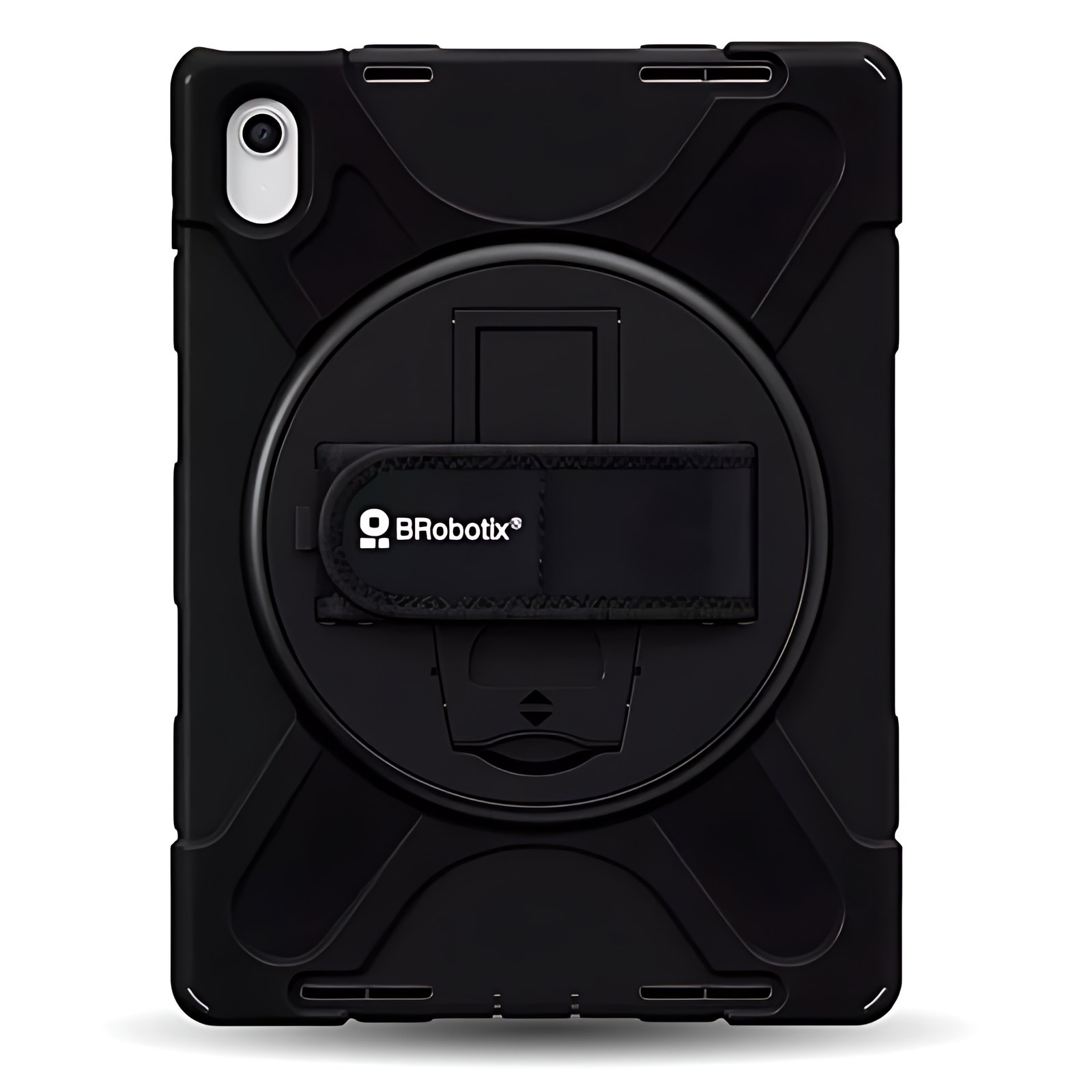 Brobotix Funda De Uso Rudo Para Tableta Apple® Ipad® 11va Generación De 11″ (a16) Año 2025 (a3354, A3355, A3356) Protector Para Tableta, Rugged Case With Hand Strap, Incluye Correa De Hombro Y Mica Protectora, Color Negro,tableta Apple Ipad, 11th Generation, Funda Para Ipad, Carcasa Para Ipad, Protector Para Ipad, Funda Ipad, Carcasa Ipad.