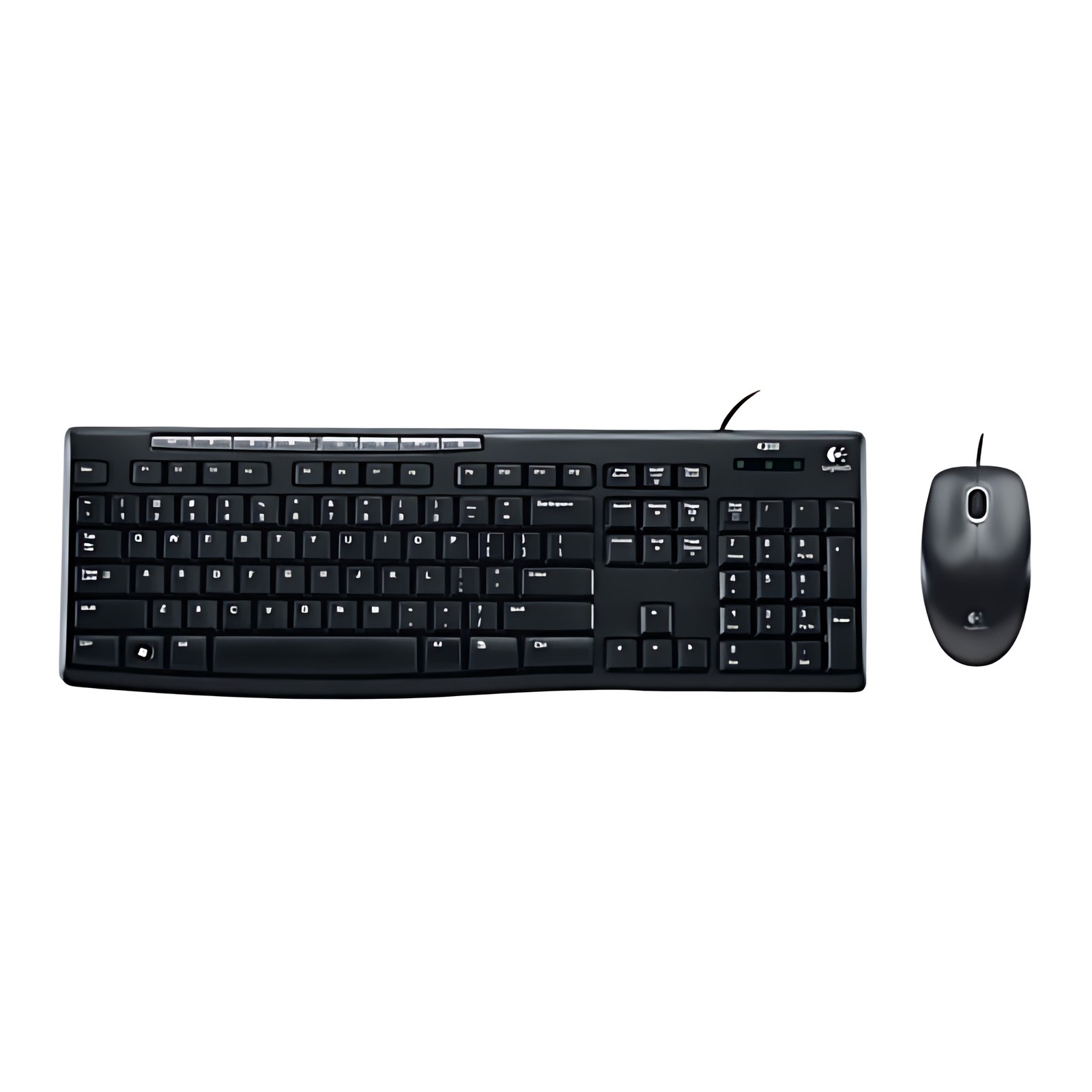 Teclado/Mouse Logitech Mk200 Negro Pc Usb