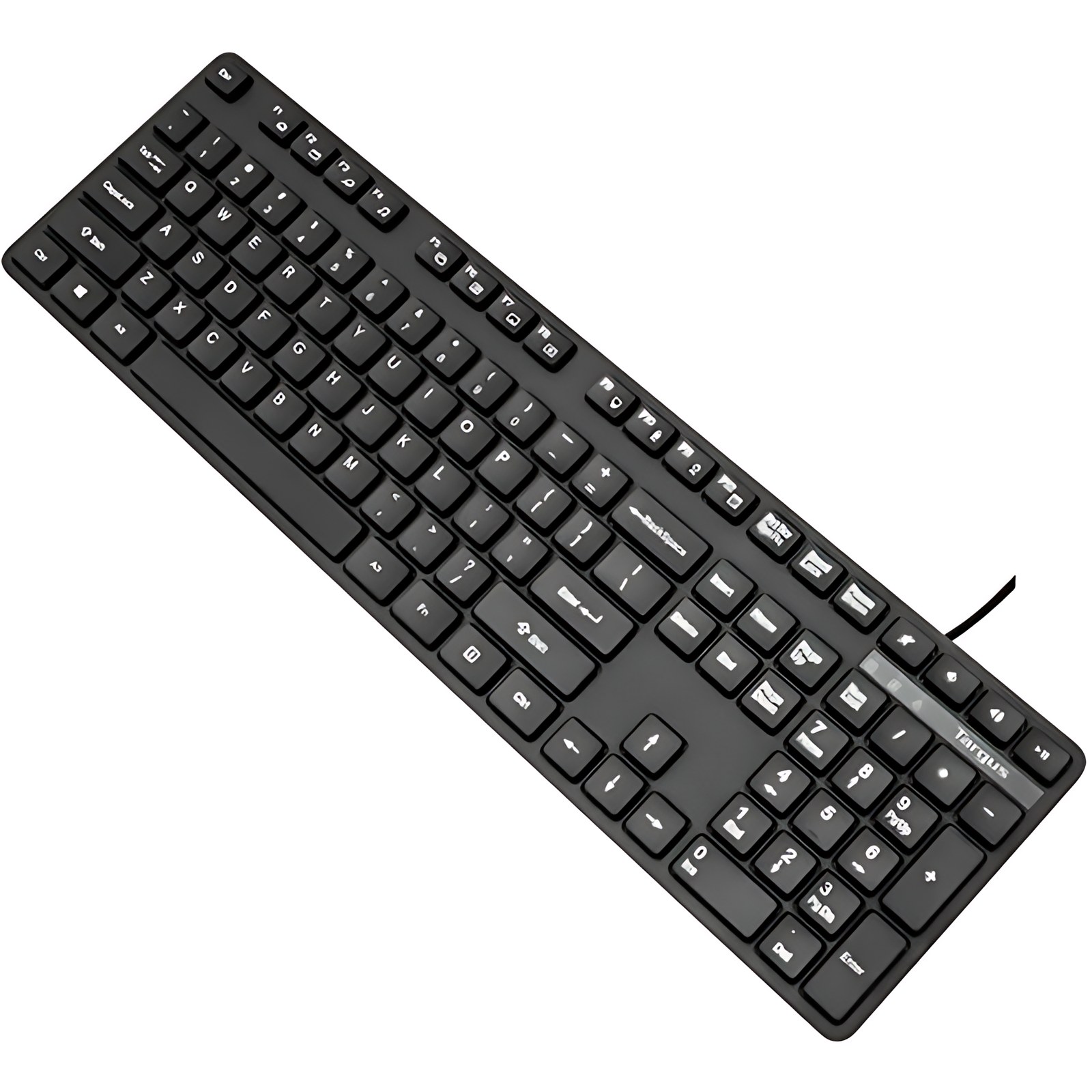 Targus Teclado – Tama?o Completo – Cable Conectividad – Usb Interfaz – Español – Negro – 108 Tecla(s) – Windows 10, Windows 8.1, Windows 8, Windows 7, Windows Vista, Windows Xp, Windows 2000 – Pc, Mac