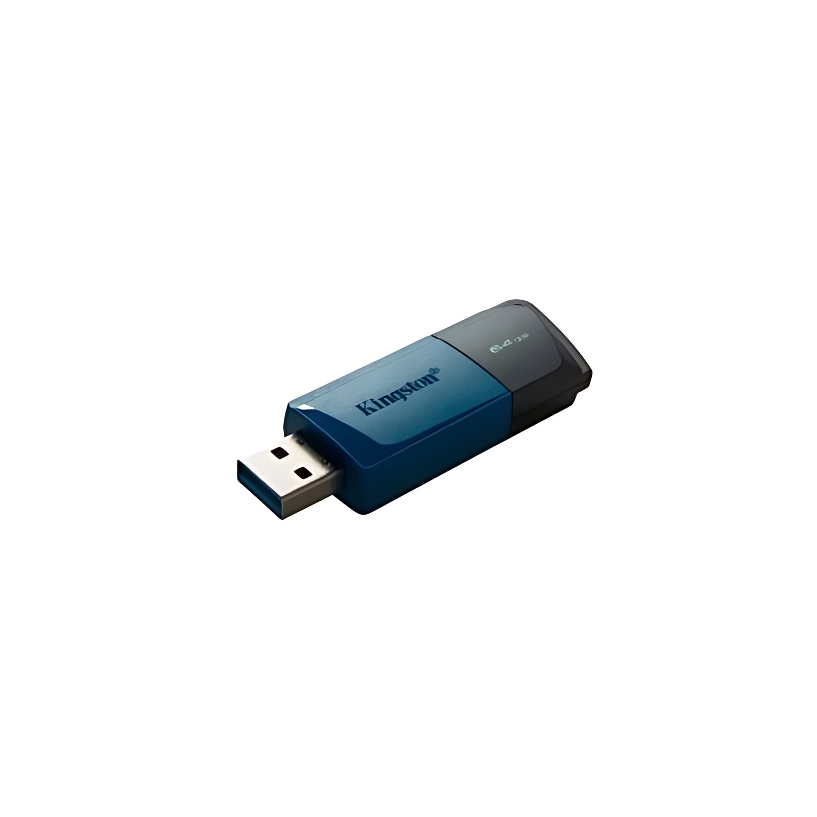 USB 3.2 MEMORIA KINGSTON 64GB DT EXODIA M TAPA DESLIZABLE (NEGRA-AZUL)