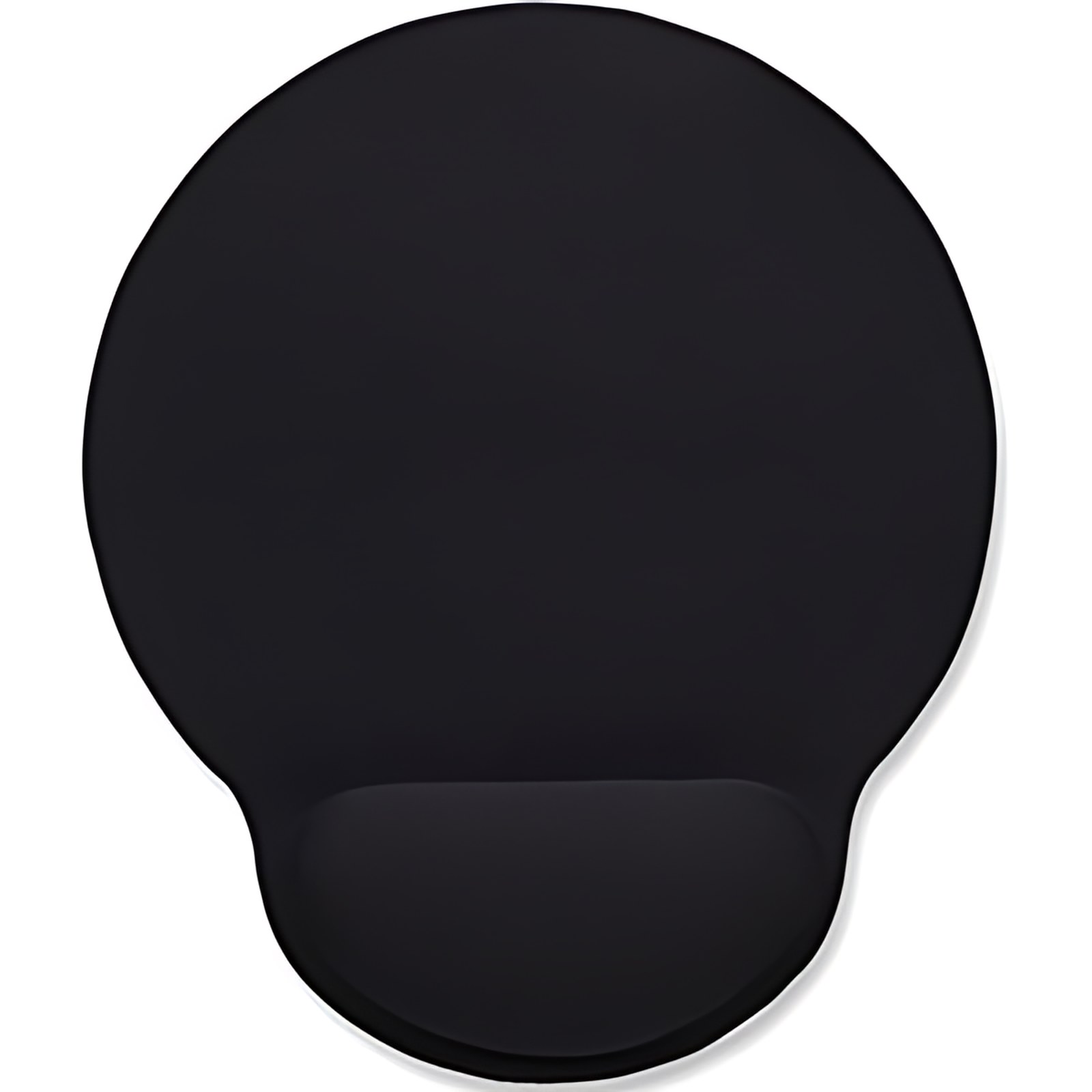 Mousepad Con Descansa Muñecas Negro – 4mm X 203mm X 241mm Dimensión – Negro – Gel – Antideslizante, Resistente Al Desgaste – Al Por Menor