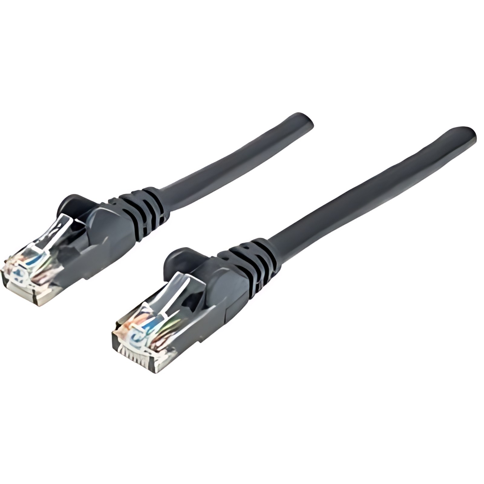 Intellinet Cable Patch Cat 6, 0.5m( 1.5f) Utp Negr – Cable For Conmutador, Módem, Router, Panel De Conexión, Enchufe De Pared, Dispositivo De Red – 1gbit/S – Cable De Conexión – Oro Contacto Chapado – Negro