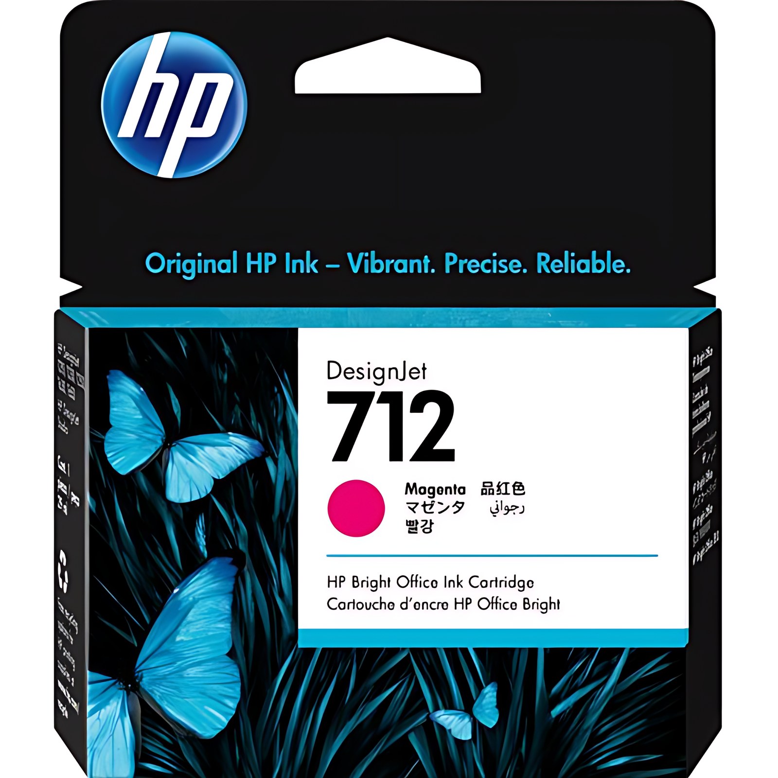 Hp Inc Cartucho De Tinta Hp 712 Inyección De Tinta – Magenta – Original – 1 Paquete – Inyección De Tinta – 1 Paquete