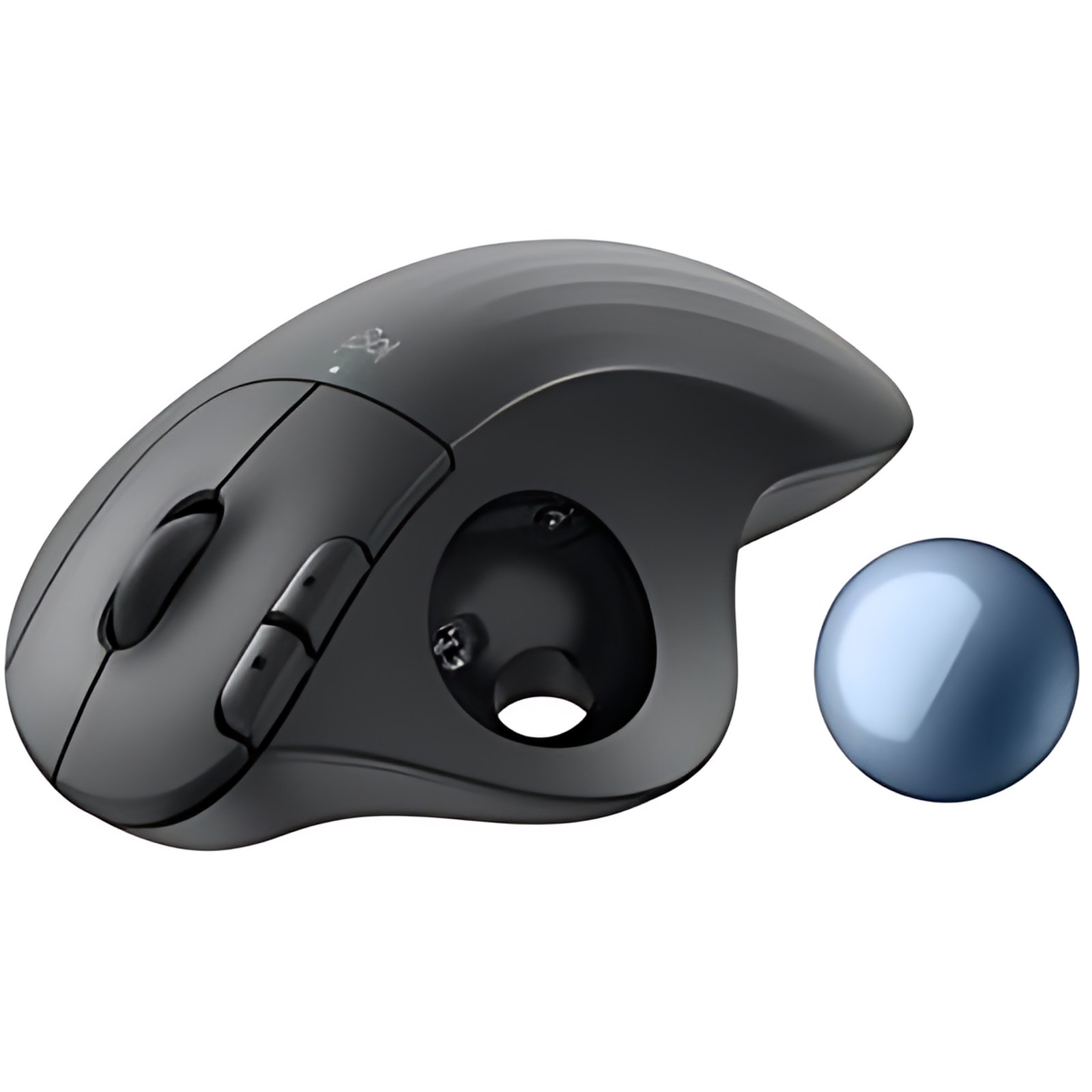 Mouse Ergonomico Ergo M575s Grafito – Seguimiento óptico Avanzado De Logitech – Hasta 2000 Dpi – 5 Botones – 3 Botones Personalizables – Hasta 18 Meses De Duración De Bateria