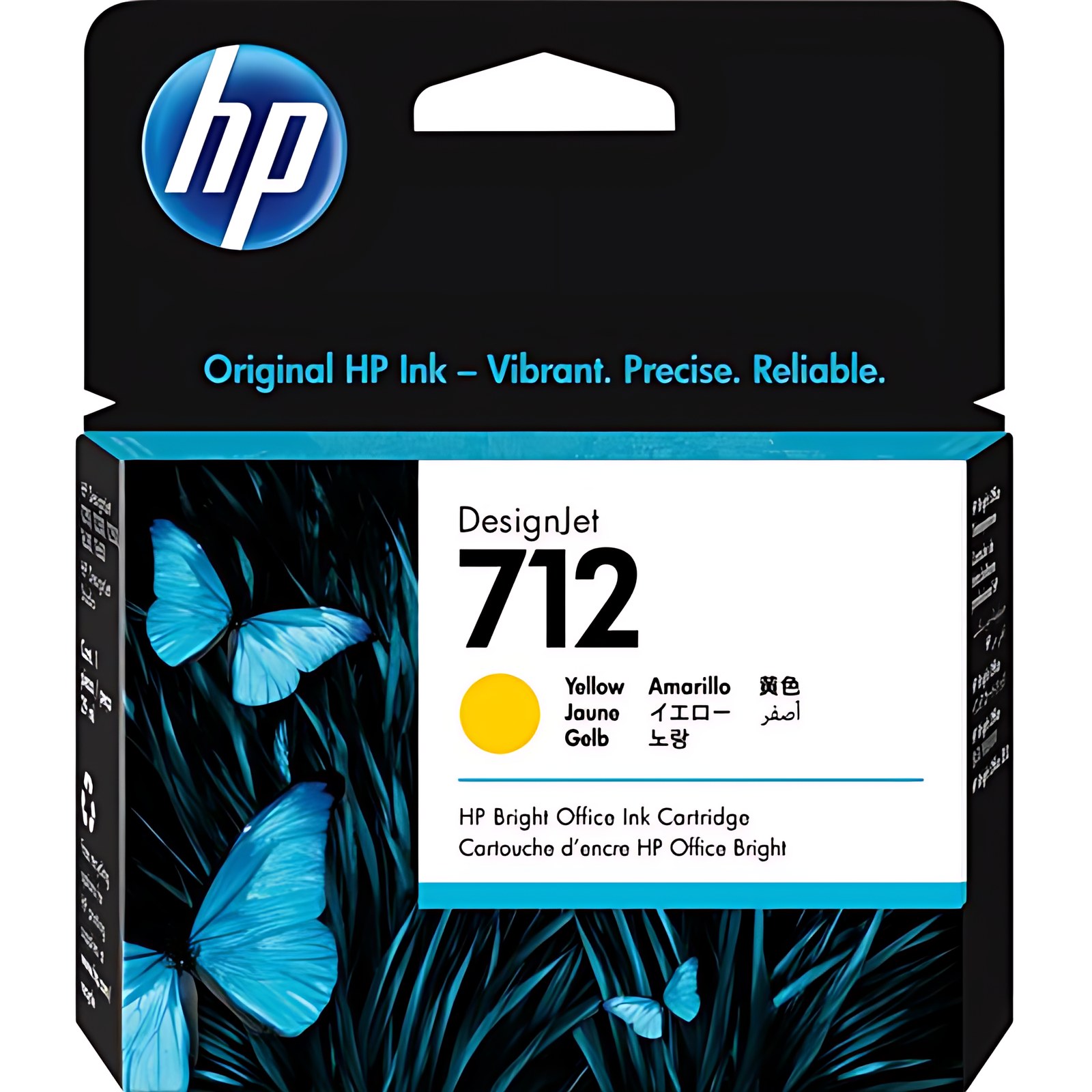 Hp 712 Amarillo 29ml Tinta Amplio Formato 3ed69a