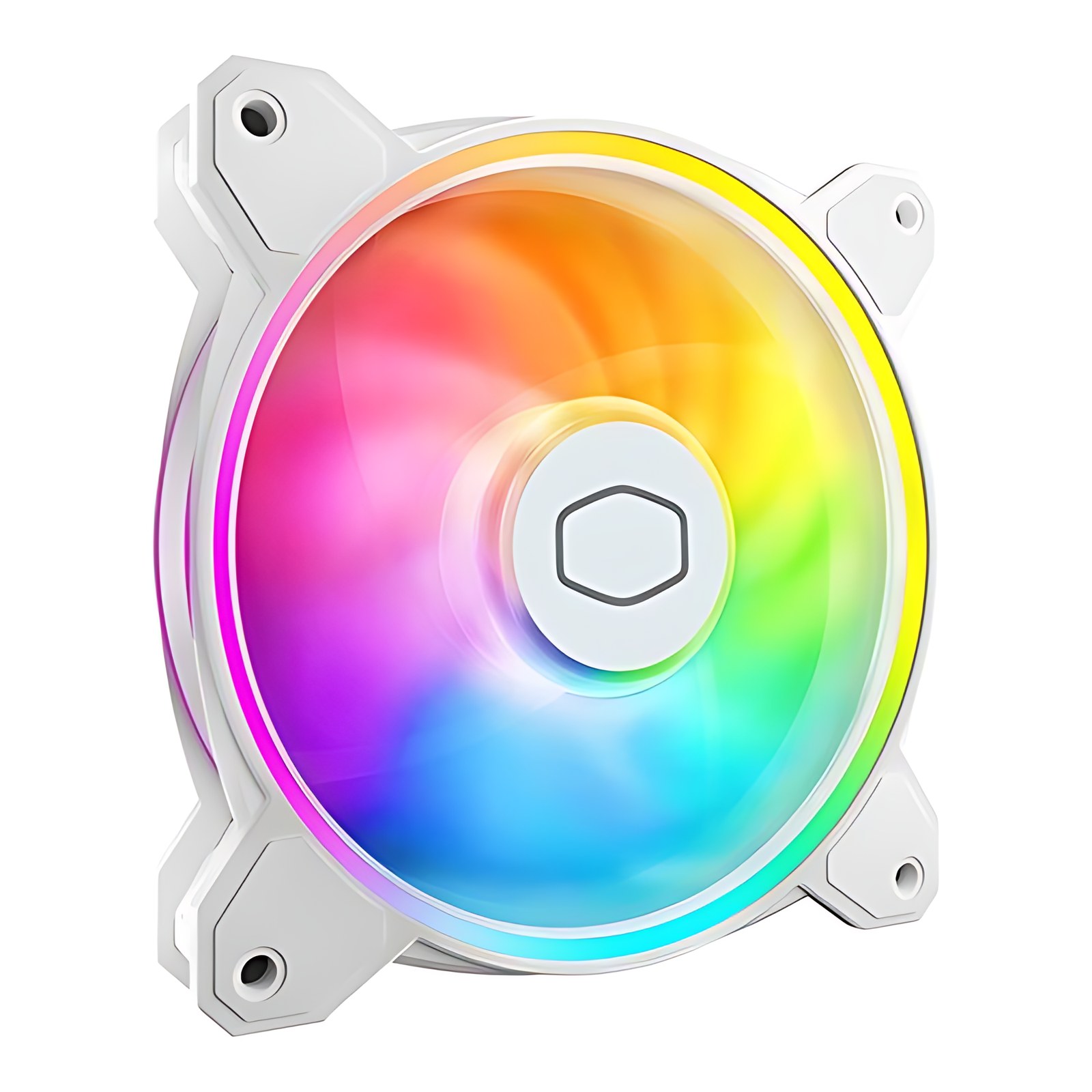 Ventilador Cooler Master Master Fan Halo 2 Argb Blanco 120mm