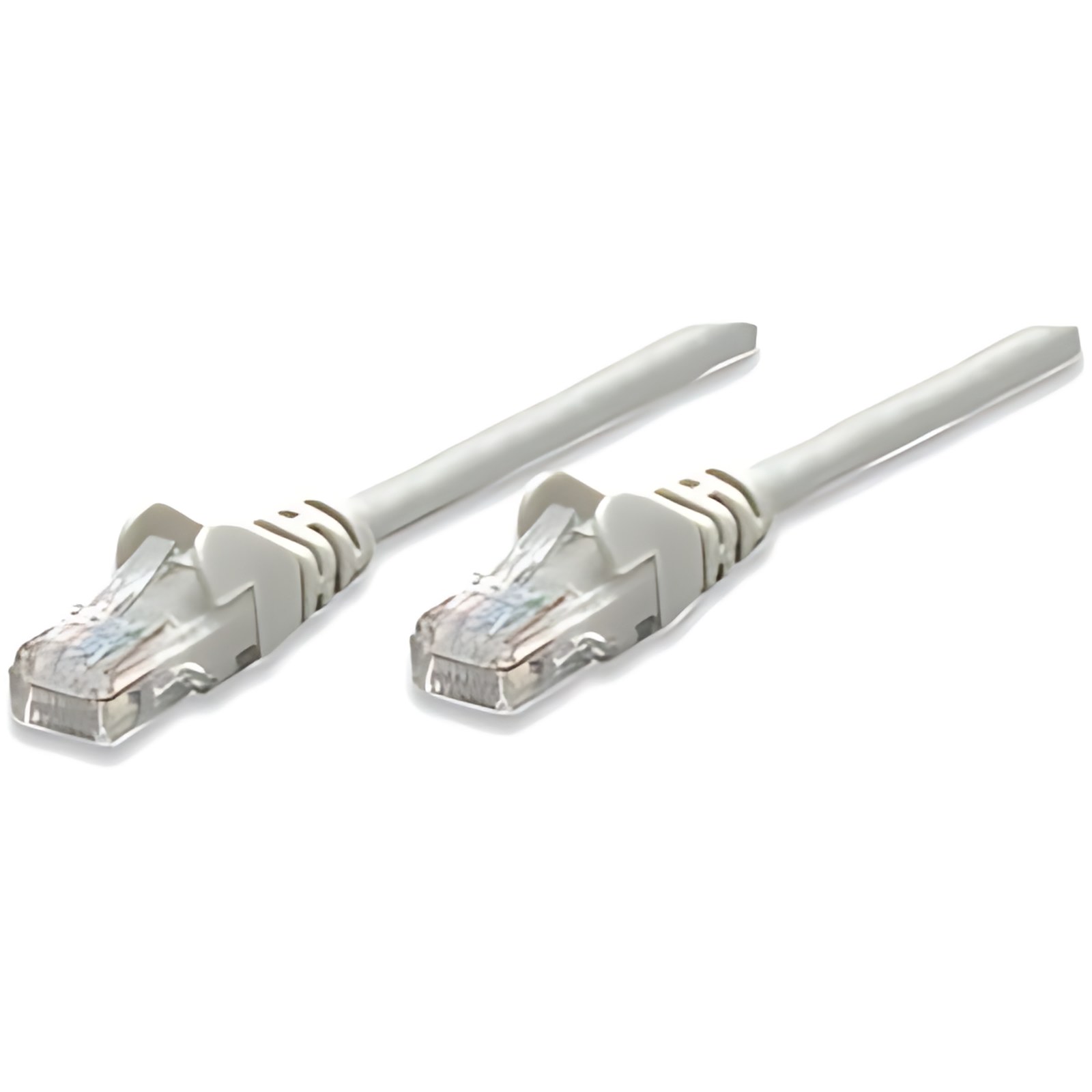 Intellinet Cable Patch 3.0m(10.0f) Cat 5e Utp Gris – Cable For Conmutador, Módem, Router, Panel De Conexión, Enchufe De Pared, Dispositivo De Red – 1gbit/S – Cable De Conexión – Oro Contacto Chapado – Gris