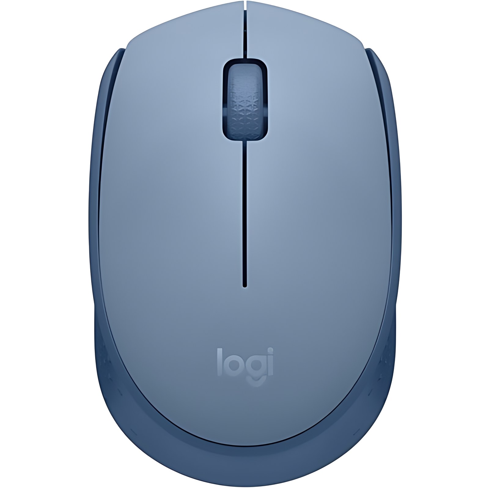 Mouse Logitech M170 – Radiofrecuencia – Usb – óptico – Gris Azulado – 1 Solamente – Inalámbrico – 2.40ghz – Simétrico
