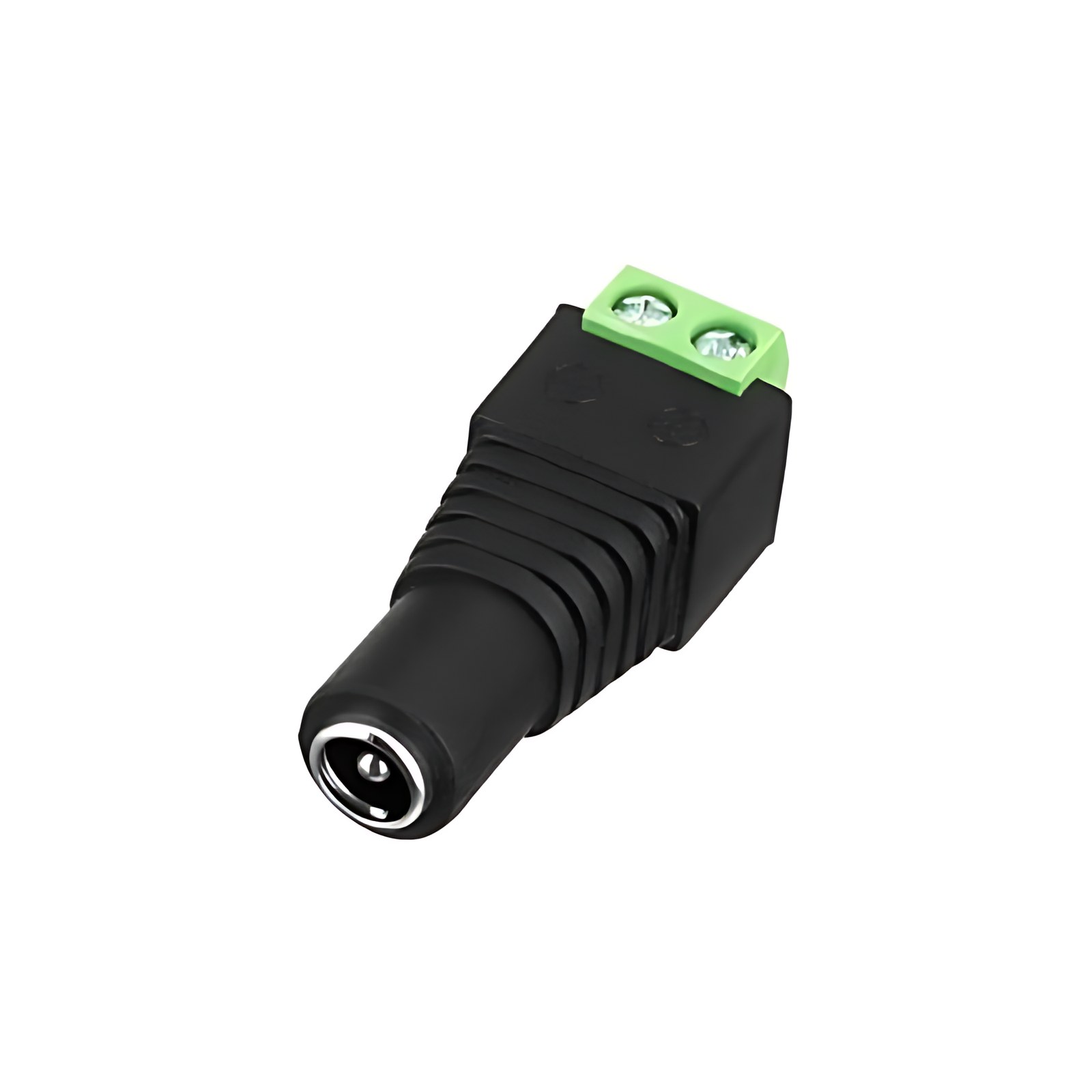 Brobotix Adaptador Conector Cctv Tipo Jack 3.5mm Hembra – Conector De Corriente Hembra -Adaptador Conector De Alimentación – Camara De Seguridad Disco Duro