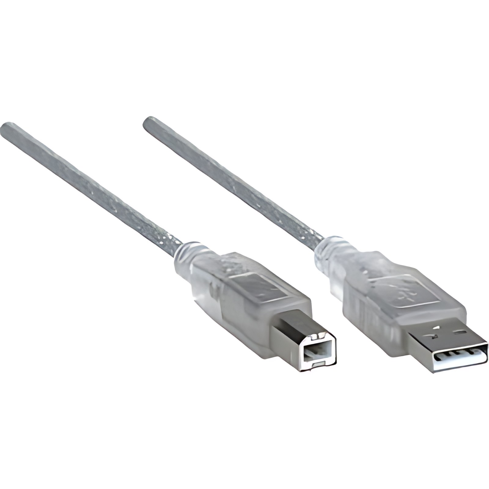Cable Pusb B De Alta Velocidad 480mbps 3m Plateado – Extremo Secundario: 1 X Usb 2.0 Type B – Male – 480mbit/S – Apantallado – Oro Contacto Chapado – Blindaje – 28 Awg – Plata Translúcida
