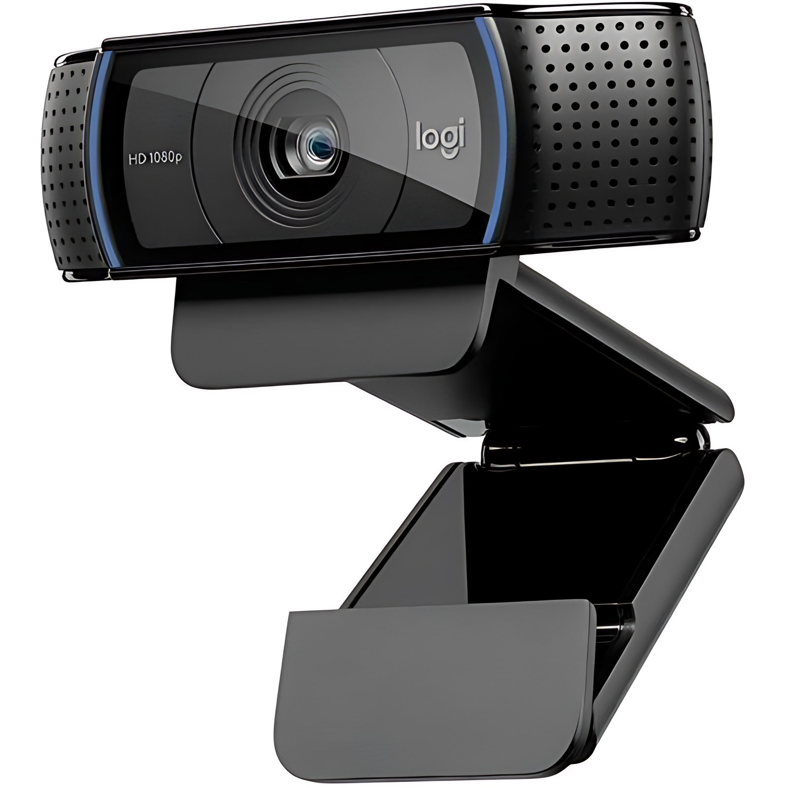 Camara Web C920 Hd Pro Videoconferencias Full Hd 1080p Con Total Claridad Lente De Cristal, Luz Hd Automatica