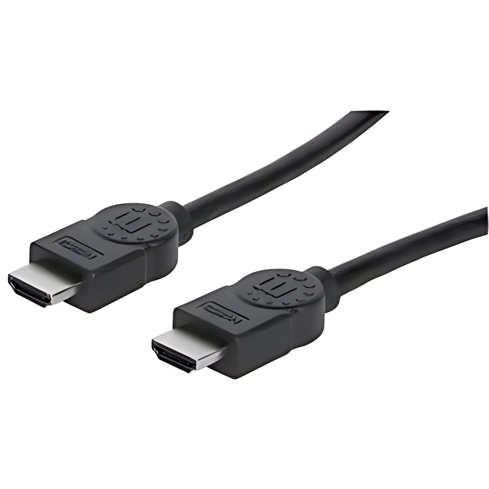 Cable Hdmi De Alta Velocidad Con Canal Ethernet 4k@30hz Blindado 2m Negro – Extremo Secundario: 1 X 19-Pin Hdmi Digital Audio/Video – Male – 10.2gbit/S – Admite Hasta3840 X 2160 – Apantallado – Níquel, Oro Contacto Chapado – 30 Awg – Negro