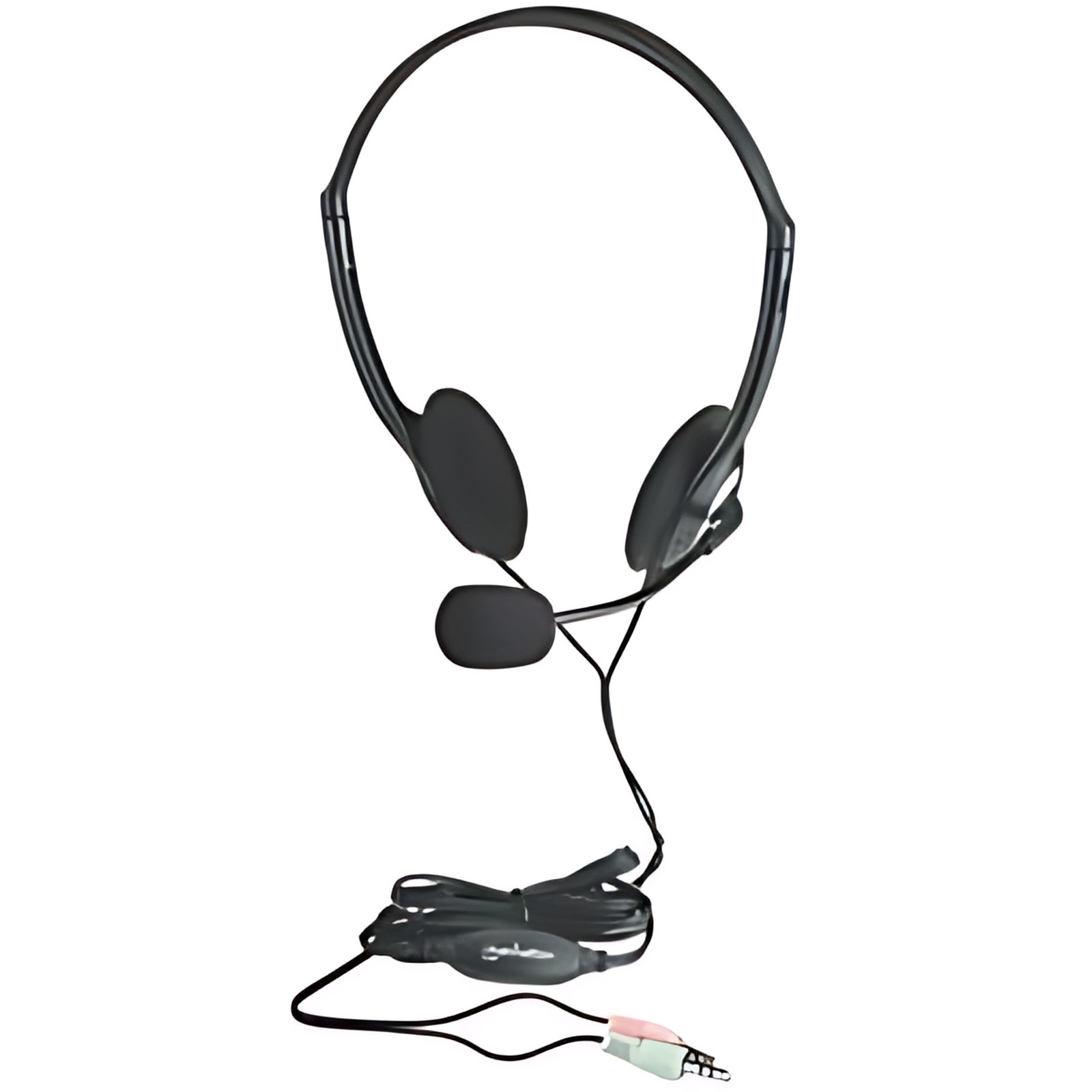 Audifono C/Microfono Estandar Plastico – Binaural – Supra-Aural – 32ohm – 20hz A 20khz – 200cm Cable – Omnidireccional, Condensador Micrófono – Mini-Phone (3.5mm)