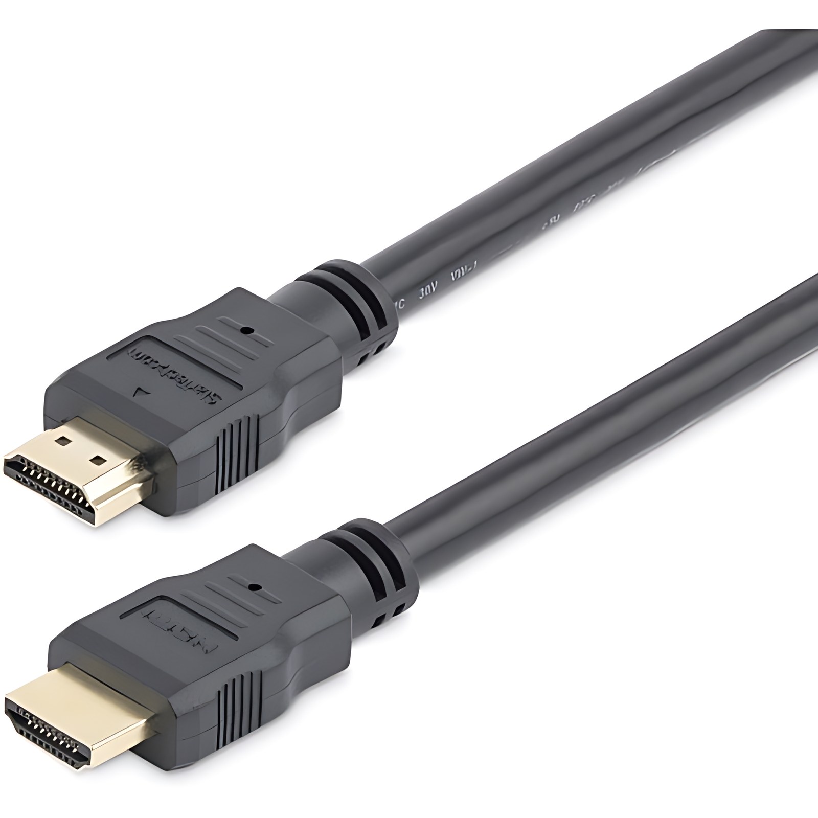 Startech.com Cable Hdmi De 2m – Cable Hdmi De Alta Velocidad Con Ethernet De 4k – Video Uhd De 4k A 30hz – Cable Hdmi 1.4 Ultra Hd – Cable For Reproductor Blu-Ray, Hdtv, Reproductor Dvd, Receptor Estéreo, Proyector, Dispositivo De Audio/Vídeo, Tv, Consola De Juegos, Grabador De Vídeo Digital – Admite Hasta3840 X 2160 – Apantallado – Oro Conector Chapado – 28 Awg – Negro