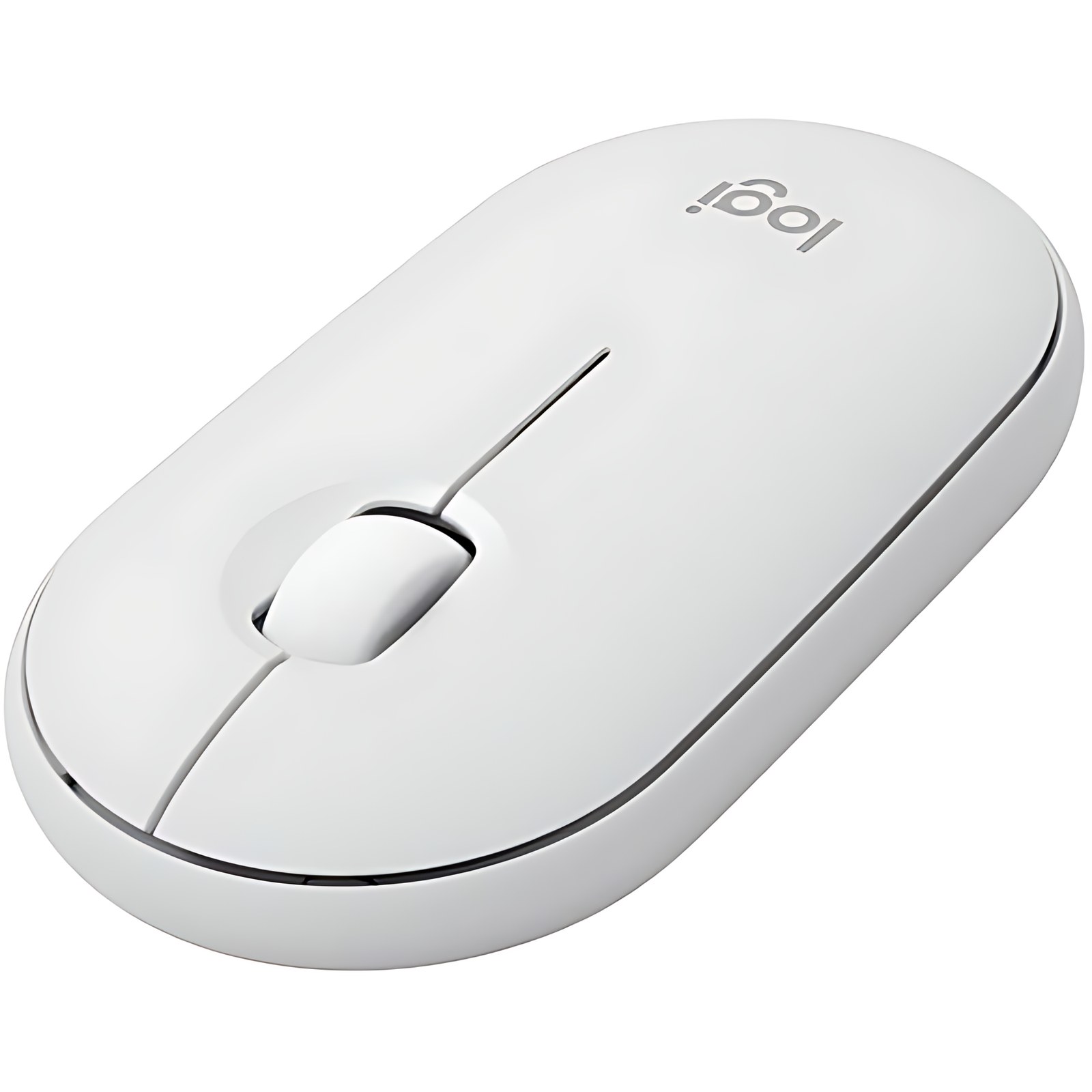 Mouse Logitech Pebble M350s – Bluetooth – Usb – óptico – Blanco – Inalámbrico – 10m – 4000 Dpi – Rueda De Desplazamiento – 1 X Aa Battery Supported
