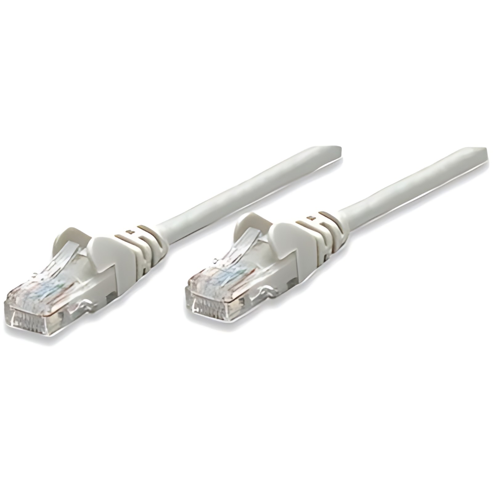 Intellinet Cable Patch 2.0m( 7.0f) Cat 5e Utp Gris – Cable For Conmutador, Módem, Router, Panel De Conexión, Enchufe De Pared, Dispositivo De Red – 1gbit/S – Cable De Conexión – Oro Contacto Chapado – Gris