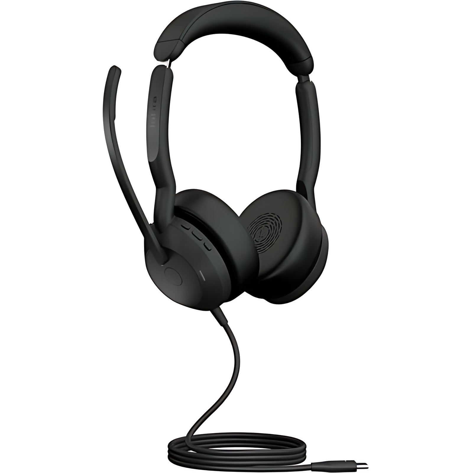 Auriculares Jabra Evolve2 50 Con Cable/Inalámbrico Sobre La Oreja, Sobre La Cabeza Estéreo – Certificación Microsoft Teams – Binaural – Supra-Aural – 3000cm – Bluetooth – 20hz A 20khz – 170cm Cable – Tecnología Mems, Función De Cancelación De Ruido Ambiente Micrófono – Cancelación De Ruido – Usb Tipo C
