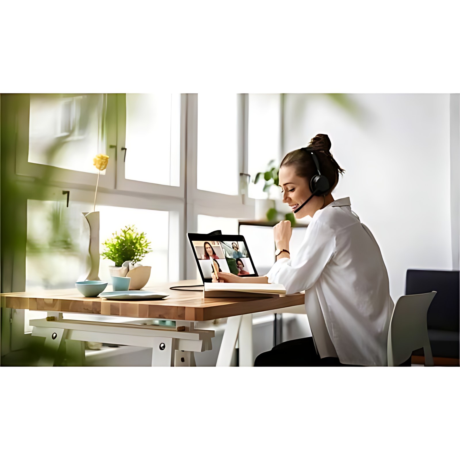 Auriculares Jabra Evolve2 50 Con cable/Inalámbrico Sobre la oreja, Sobre la cabeza Estéreo - Certificación Microsoft Teams - Binaural - Supra-aural - 3000cm - Bluetooth - 20Hz a 20kHz - 170cm Cable -