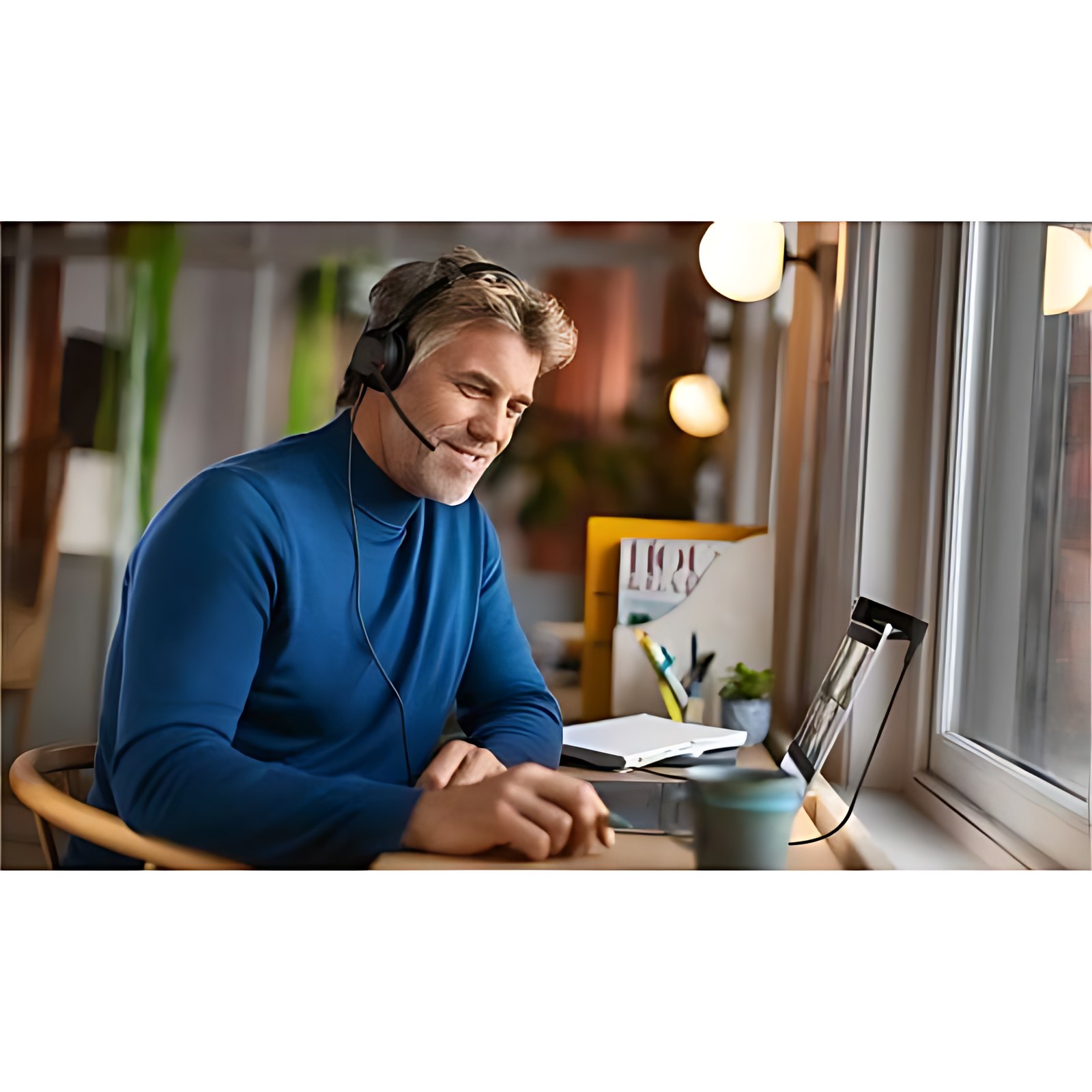 Auriculares Jabra Evolve2 50 Con cable/Inalámbrico Sobre la oreja, Sobre la cabeza Estéreo - Certificación Microsoft Teams - Binaural - Supra-aural - 3000cm - Bluetooth - 20Hz a 20kHz - 170cm Cable -