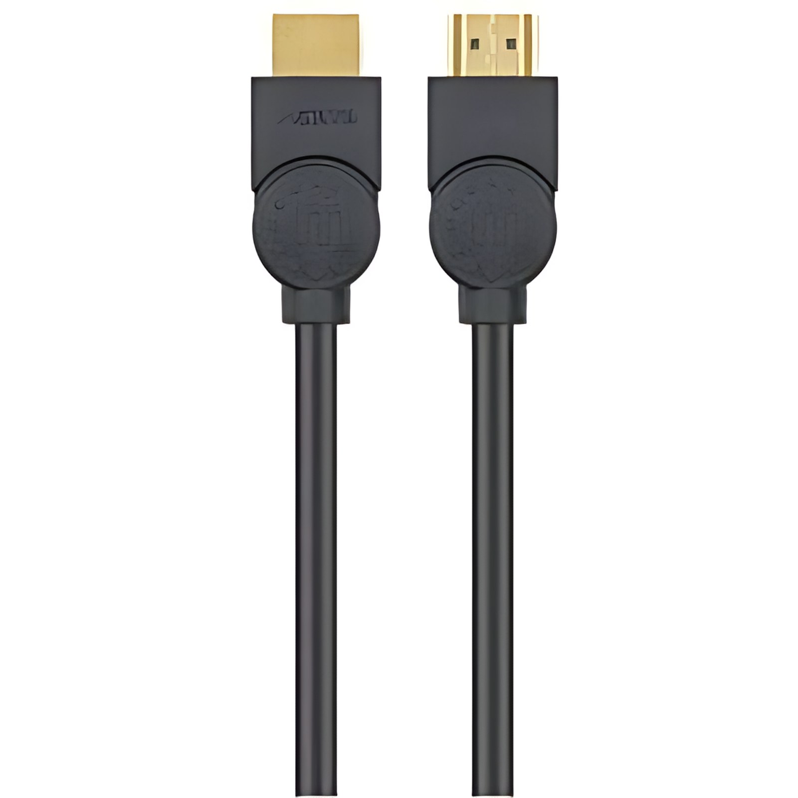 Cable Hdmi De Alta Velocidad Cl3 Para Pared Mh Con Ethernet, Negro, 1 M, Clasificación De Seguridad Cl3, Hdmi Macho A Macho, Hdr, Contactos Chapados En Oro, Doble Blindaje, Hec, Arc, Ancho De Banda De 18 Gbps, Negro – Cable For Dispositivo De Audio/Vídeo, Tv, Proyector, Barra De Sonido, Receptor A/V, Monitor, Portátil, Pc, Consola De Juegos, Playstation 4, Playstation 5, … – 18gbit/S – Admite Hasta3840 X 2160, 1920 X 1080, 1280 X 720, 2560 X 1440 – Moldeado – Apantallado – Oro Cont