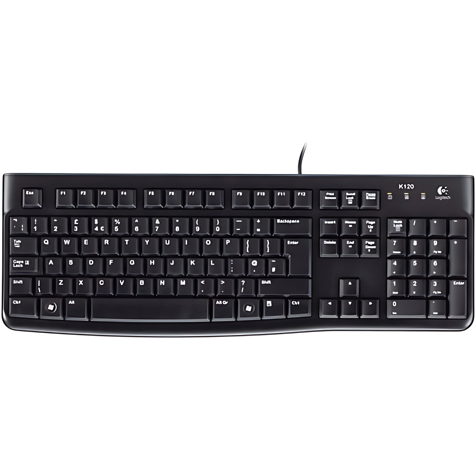 Teclado Logitech K120 Negro Usb Negro