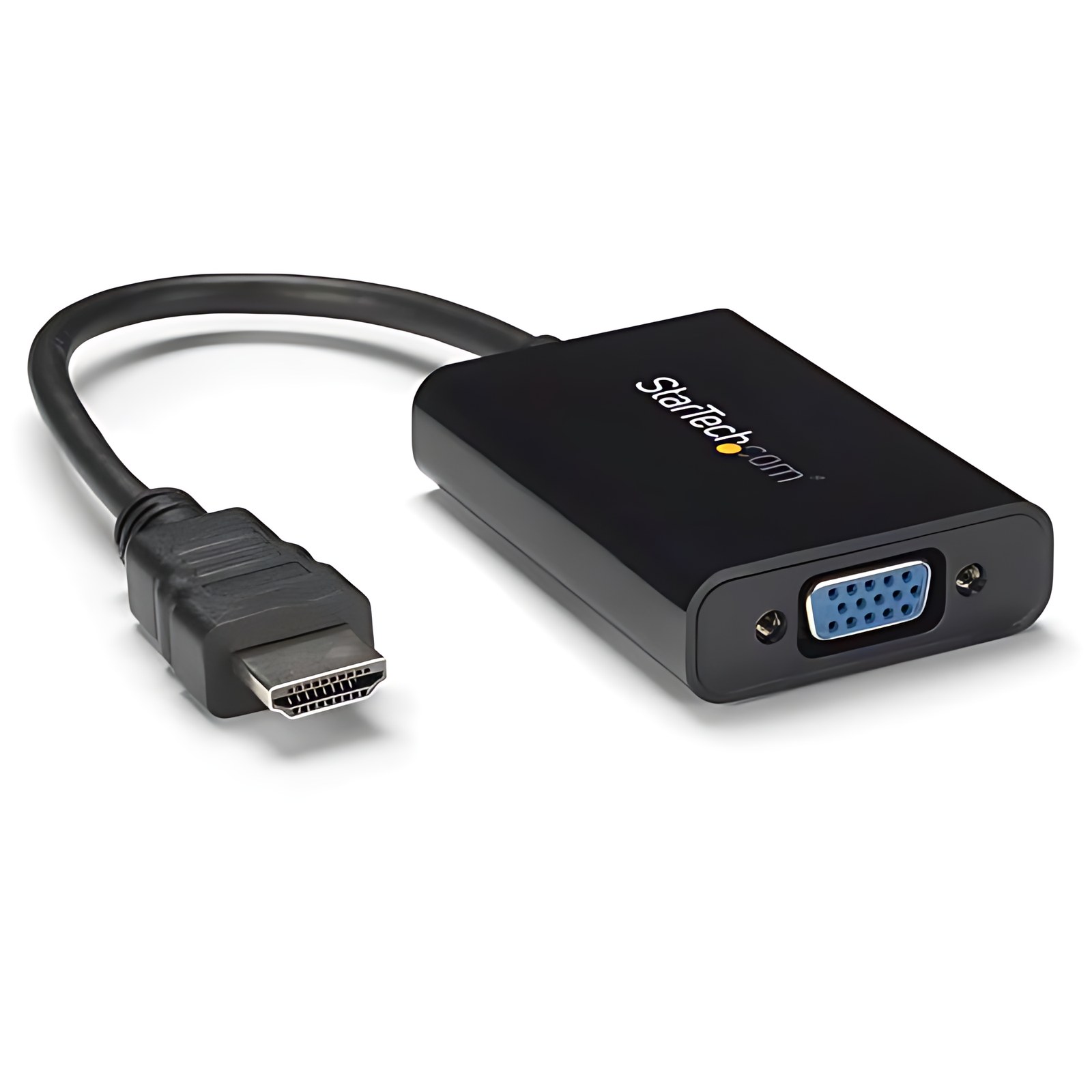 Startech.com Cable Adaptador Externo Convertidor De Video Y Audio Hdmi® A Vga – 1920×1200 – Negro