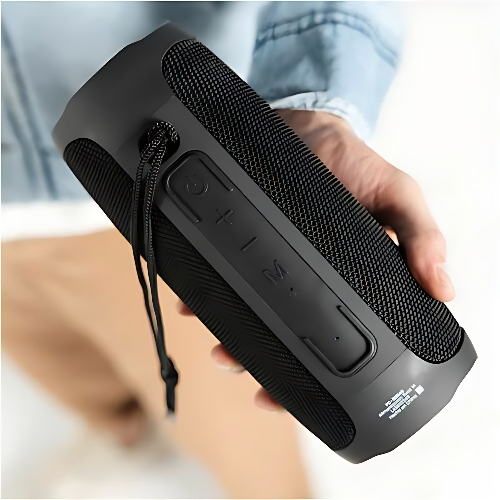 Perfect Choice Pórtatil Bluetooth Sistema de Altavoces - 30W RMS - Negro - Batería Recargable - USB - 1 Pieza