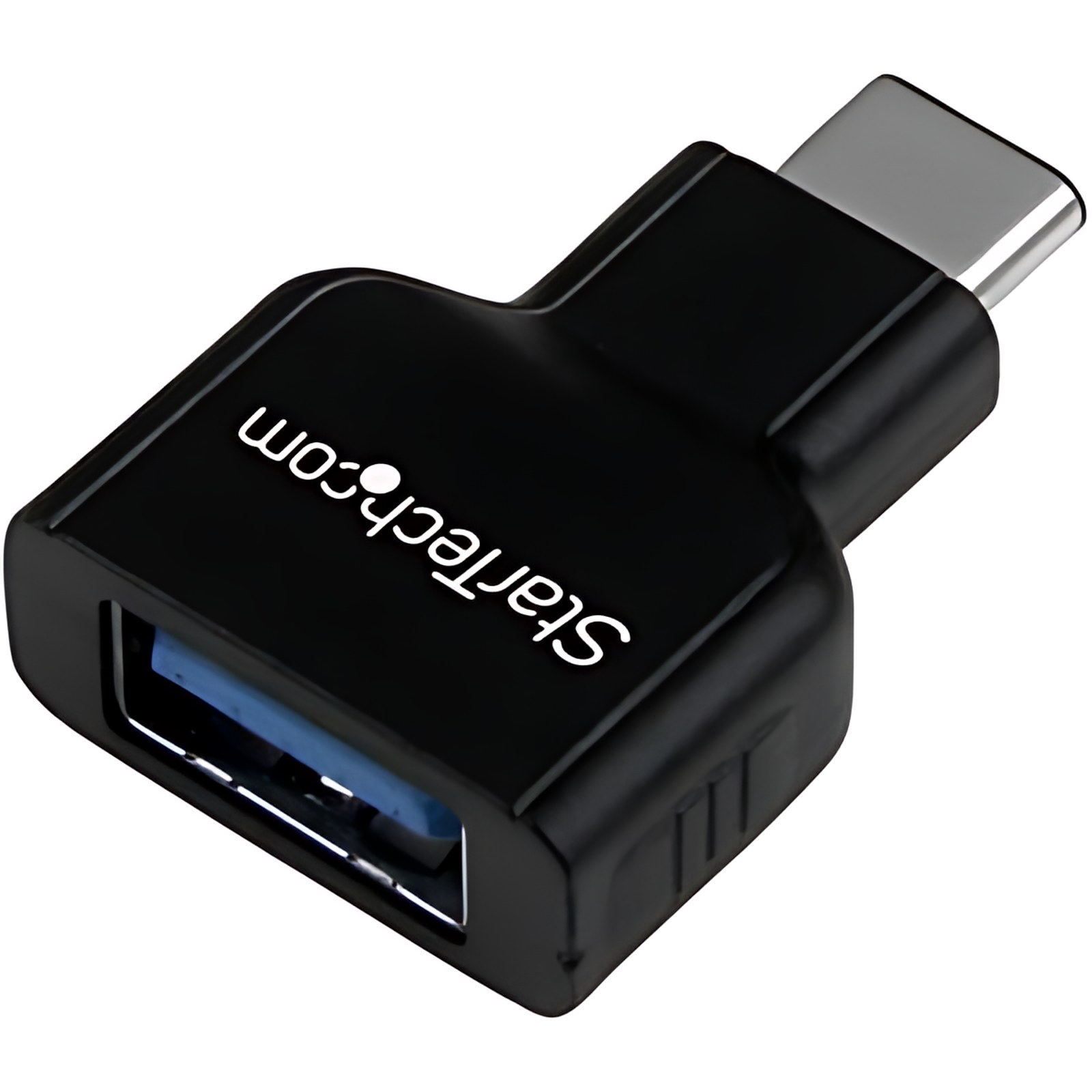 Startech.com Adaptador Usb-C A Usb-A – Macho A Hembra – Usb 3.0 – 5gbps – Convertidor Usb Type-C A Usb A – Níquel Conector – Negro